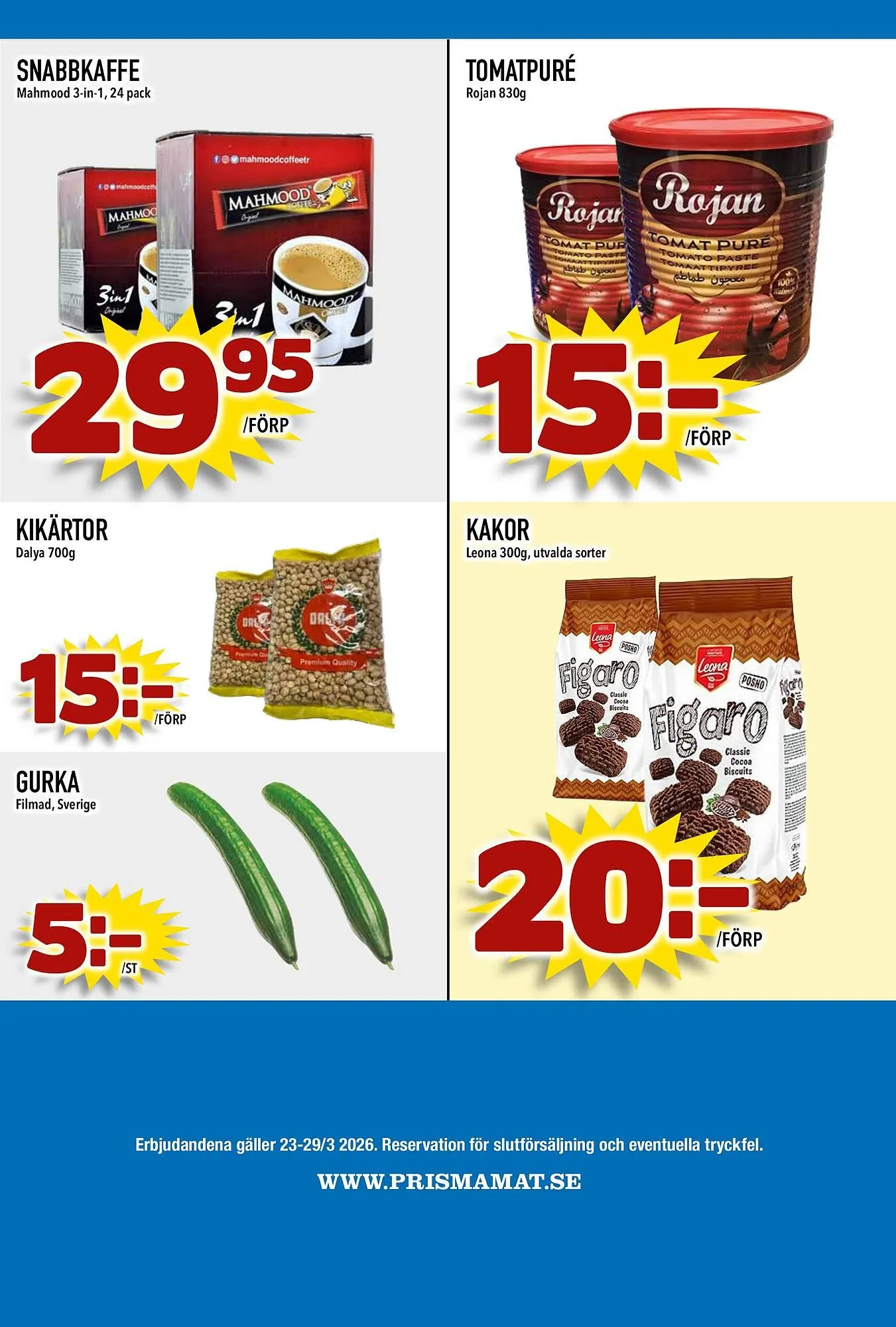Prisma Mat reklamblad från 23 mars till 29 mars 2026 - Reklamblad sidor 10