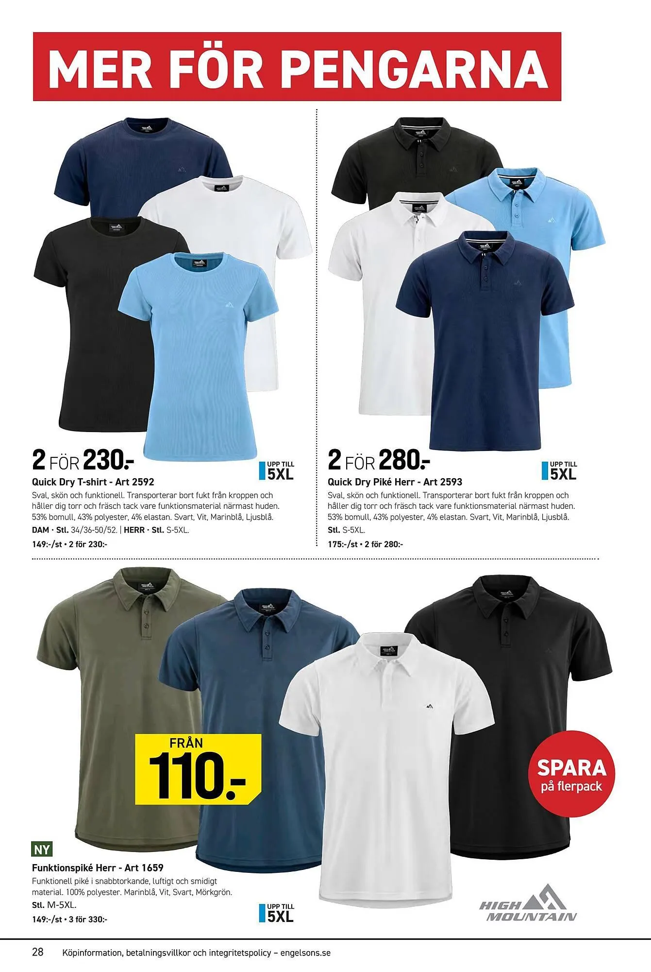Engelsons reklamblad från 1 september till 3 september 2025 - Reklamblad sidor 28