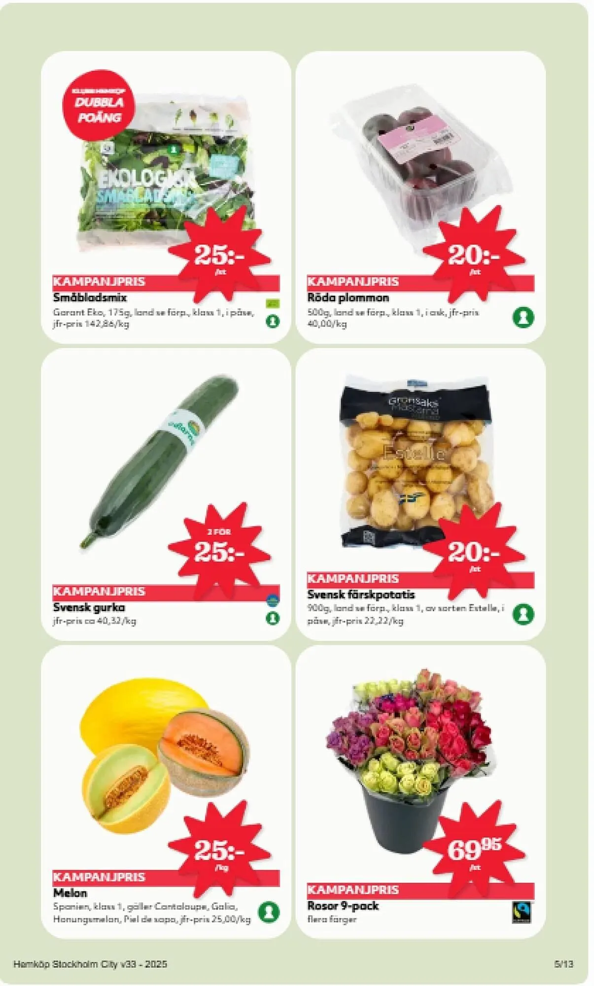 Hemköp reklamblad från 11 augusti till 17 augusti 2025 - Reklamblad sidor 5
