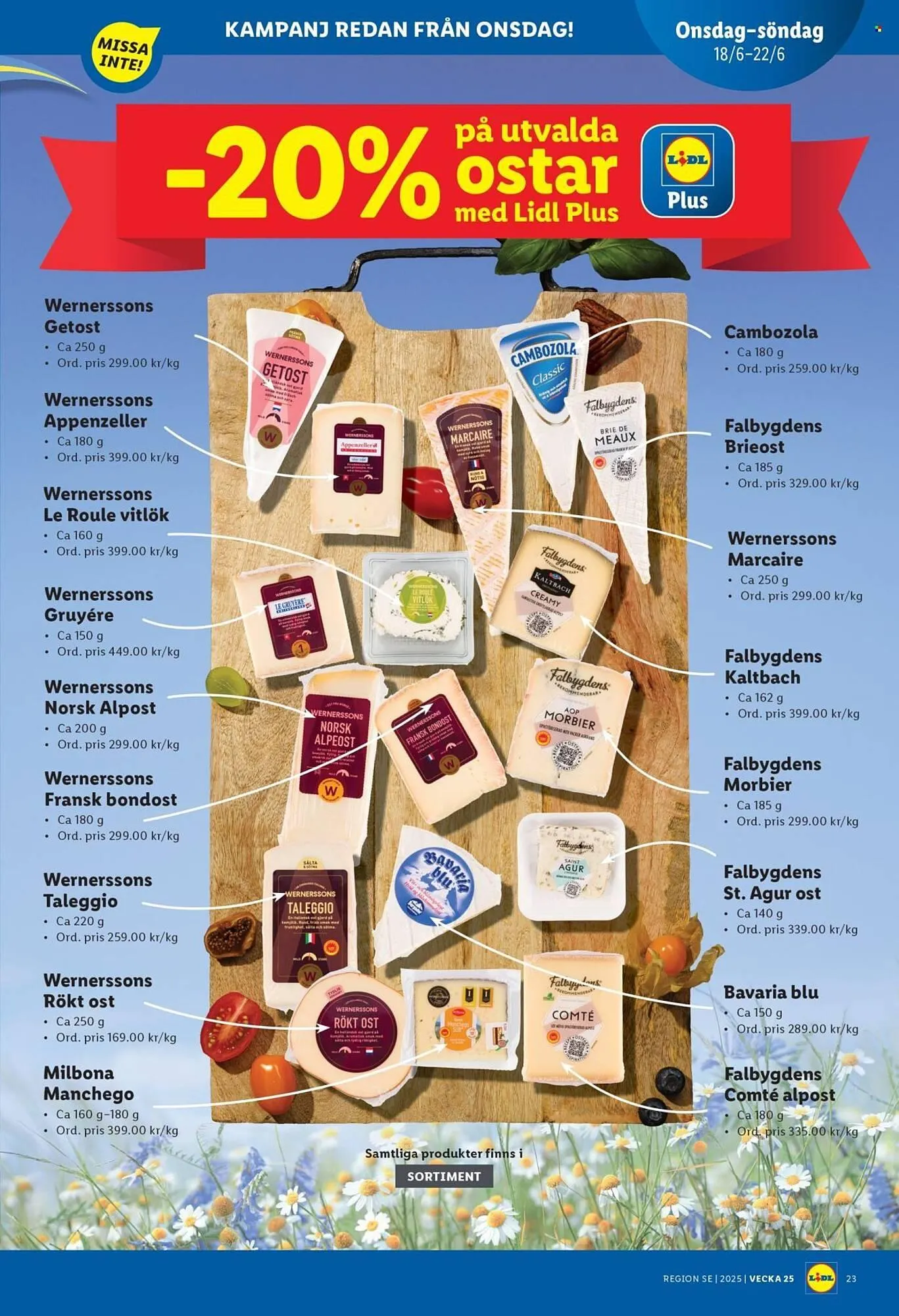 Lidl reklamblad från 16 juni till 22 juni 2025 - Reklamblad sidor 25