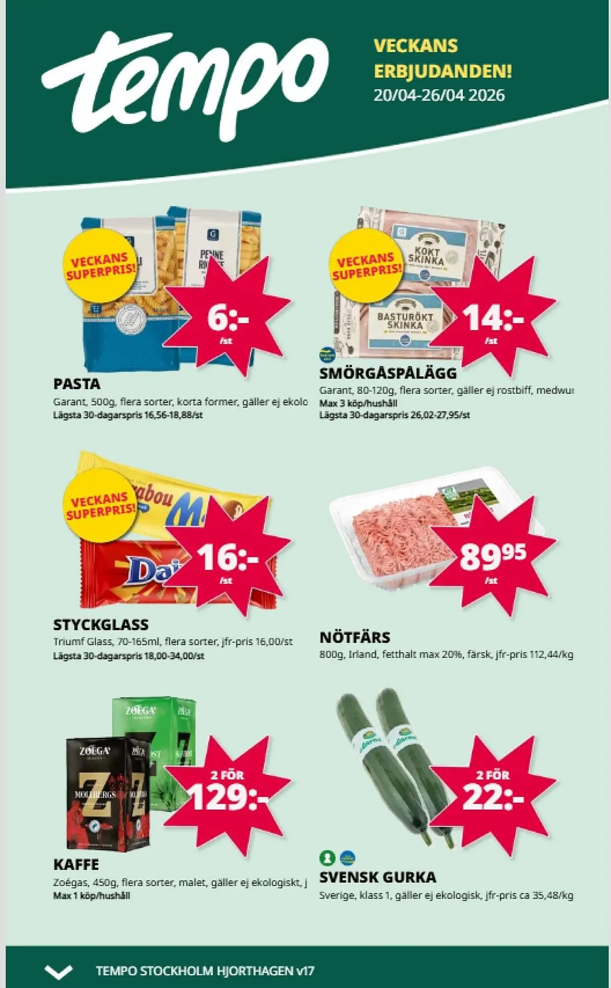 Tempo reklamblad - 1