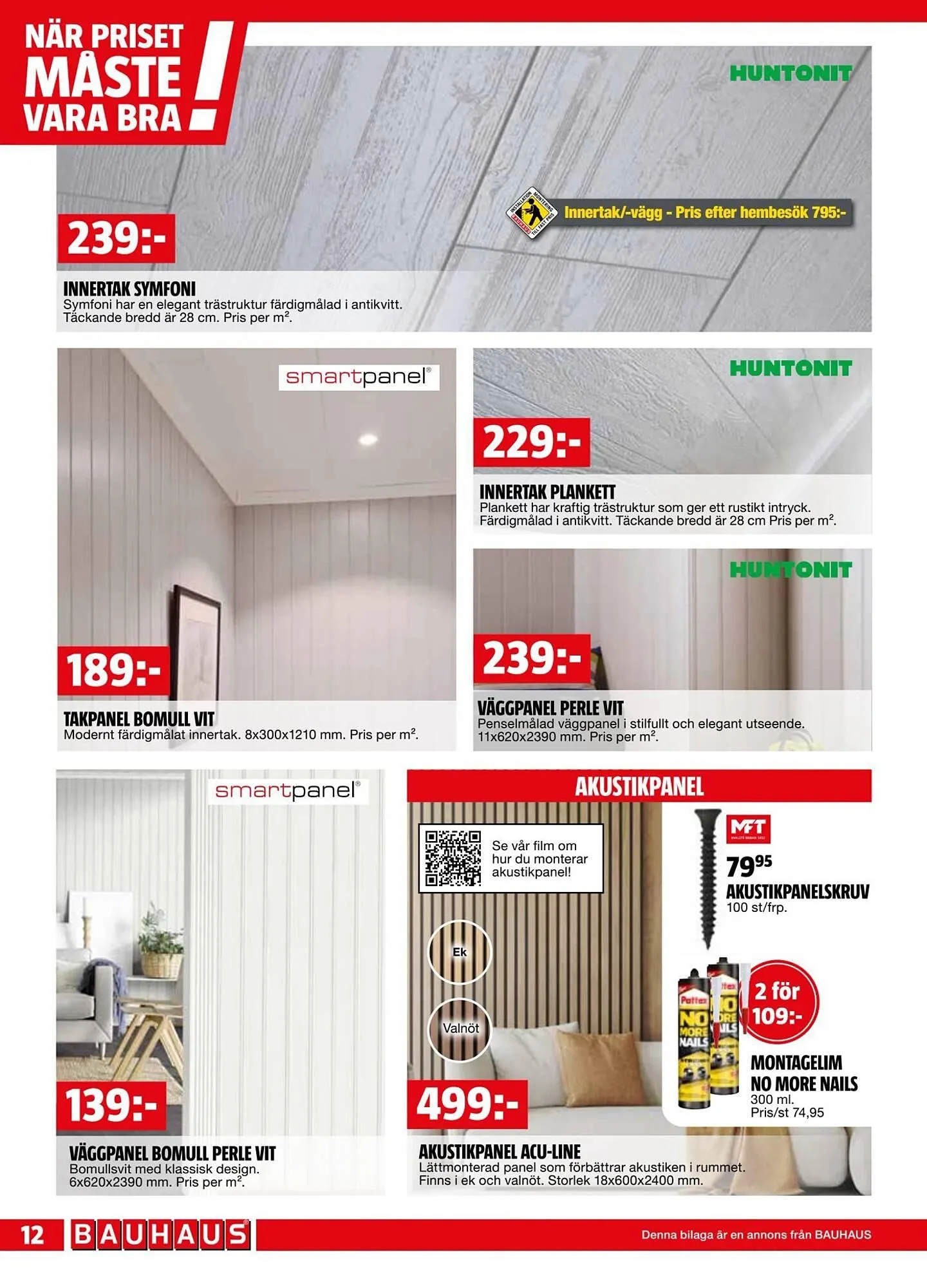 Bauhaus reklamblad från 1 september till 14 september 2025 - Reklamblad sidor 12