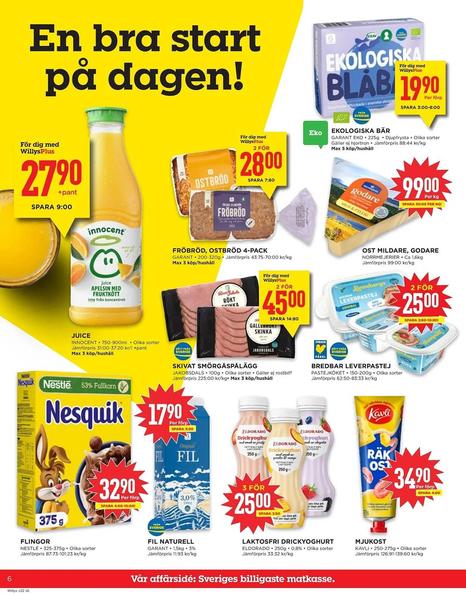 Willys reklamblad från 26 maj till 1 juni 2025 - Reklamblad sidor 6