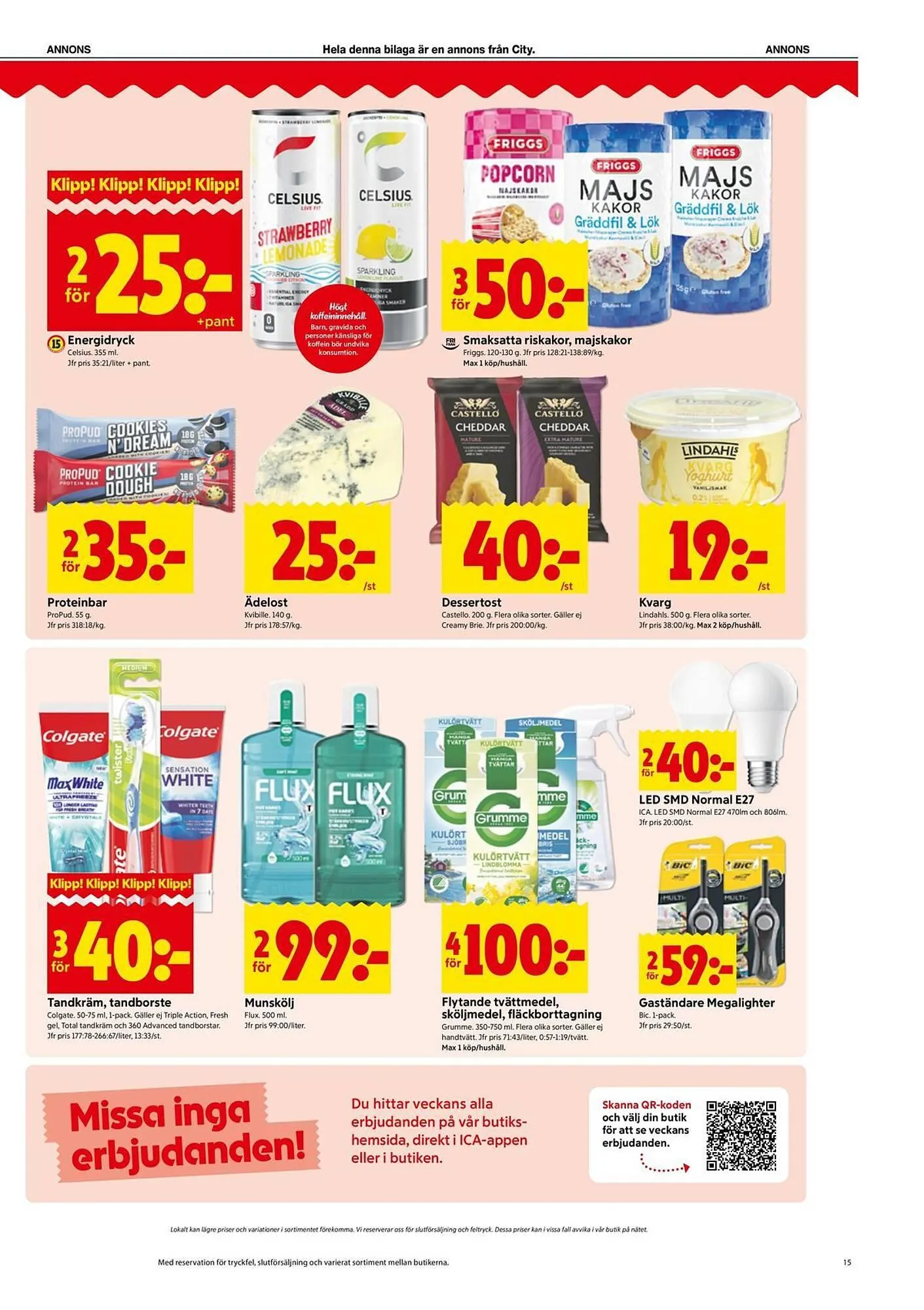 ICA Kvantum reklamblad från 2 mars till 8 mars 2026 - Reklamblad sidor 15