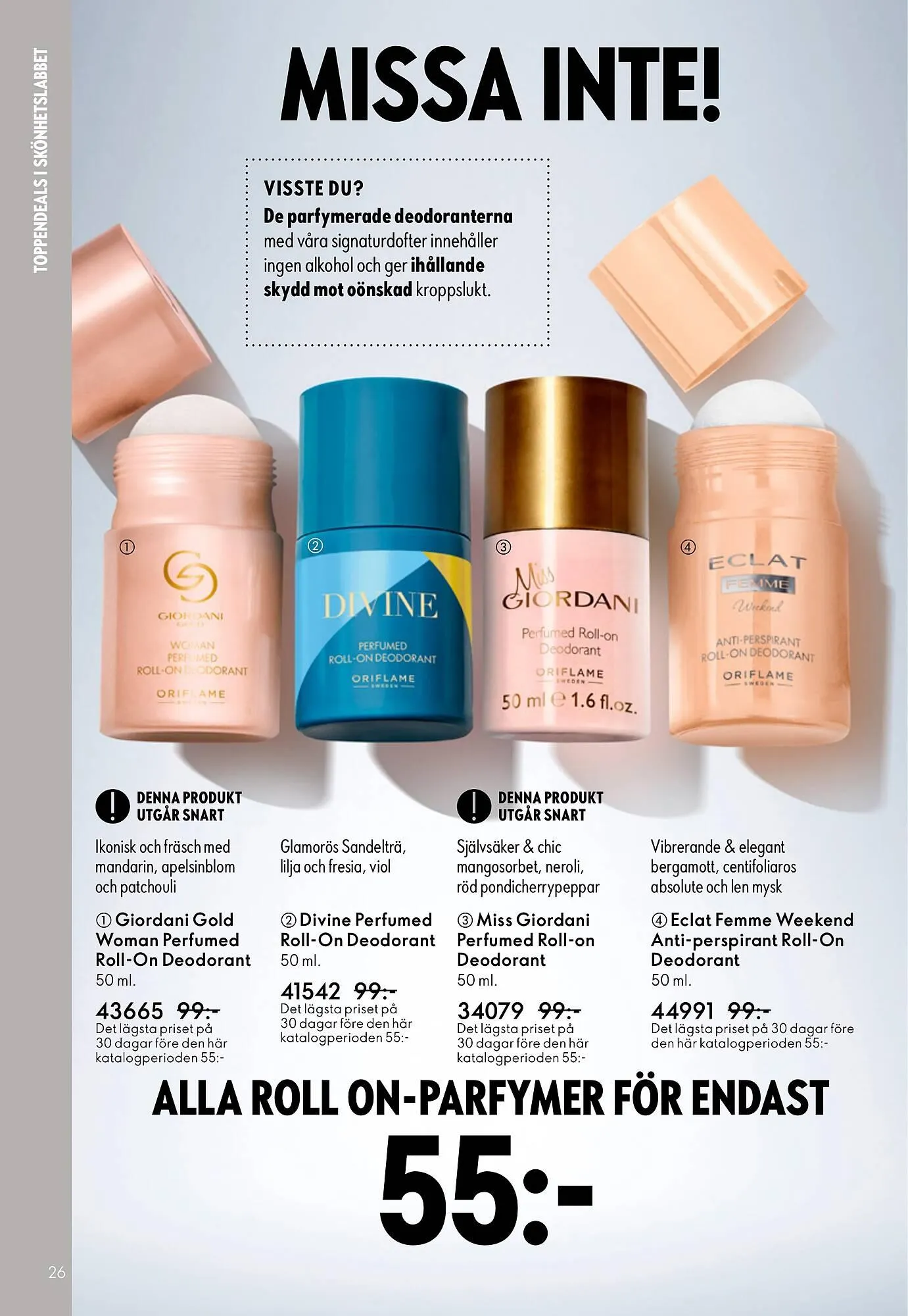 Oriflame reklamblad från 14 september till 7 oktober 2025 - Reklamblad sidor 26
