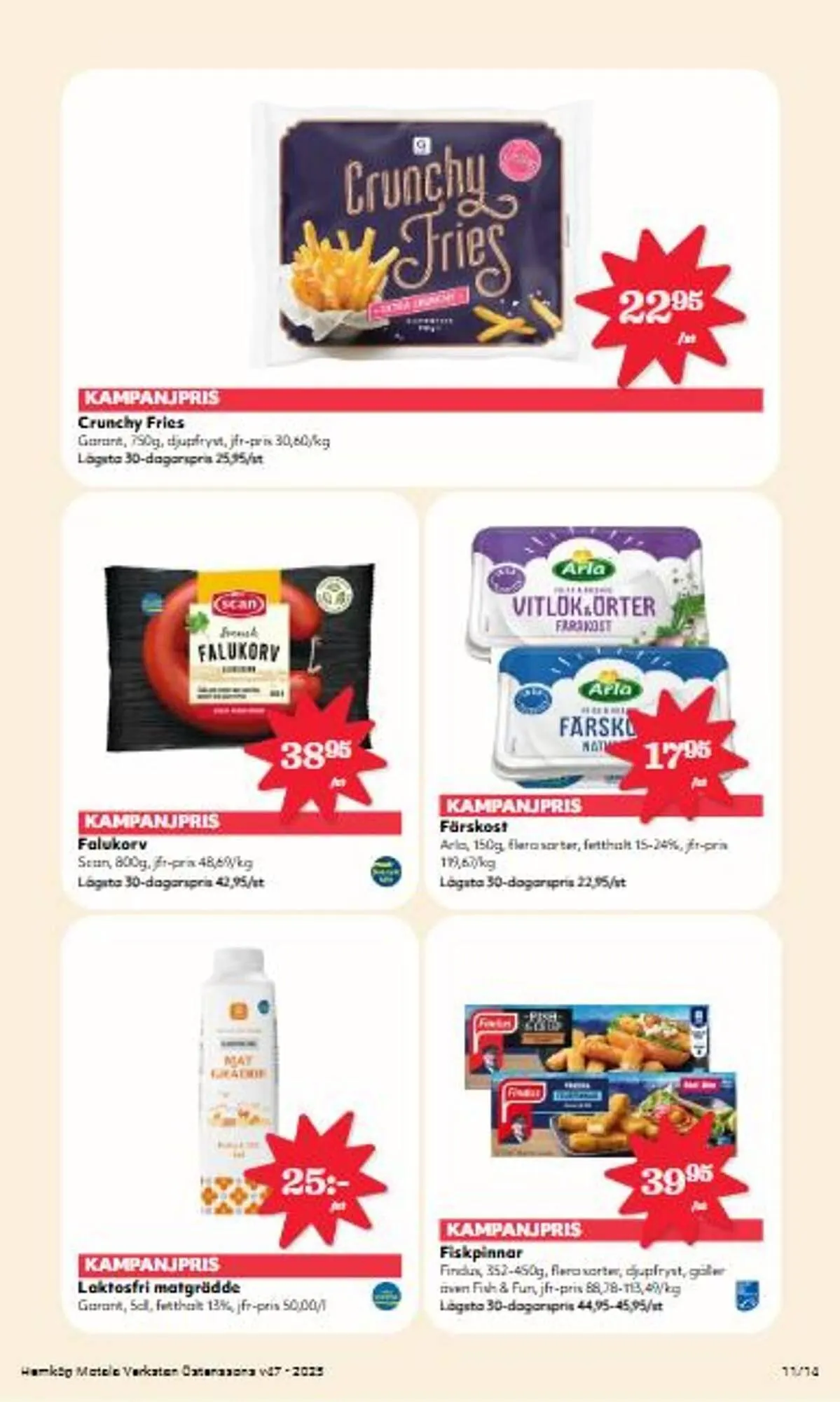 Östenssons reklamblad från 17 november till 23 november 2025 - Reklamblad sidor 11