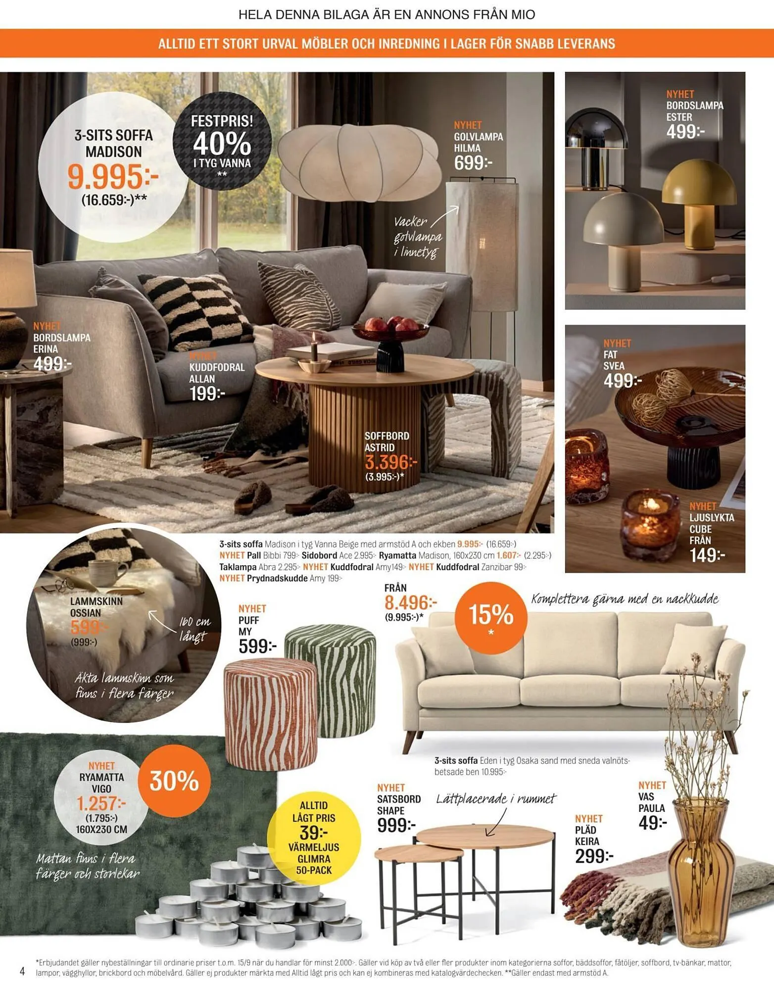 Mio reklamblad från 26 augusti till 15 september 2025 - Reklamblad sidor 4