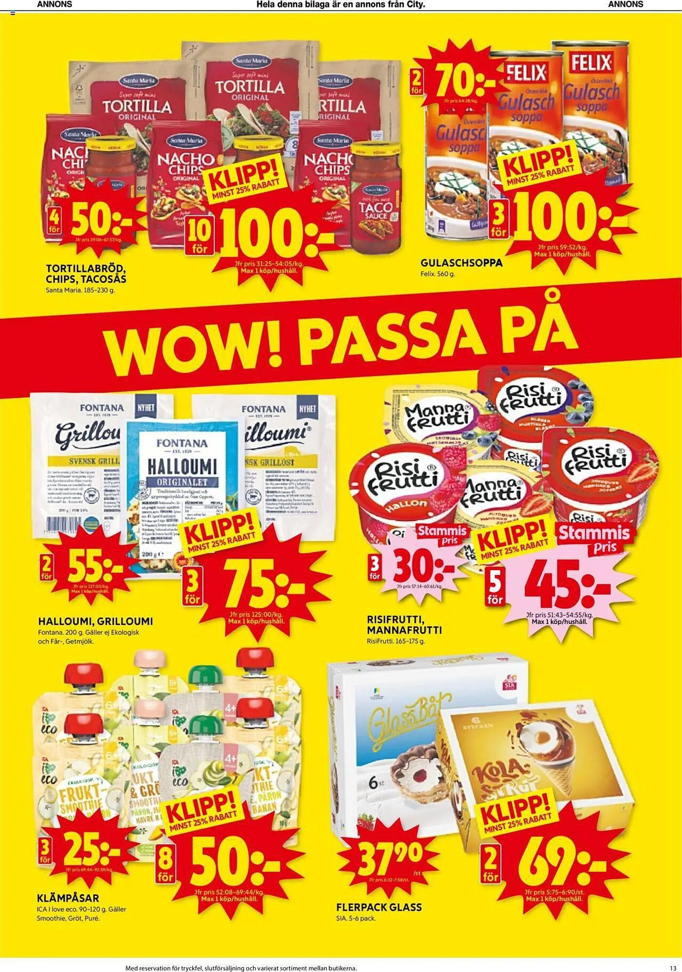 ICA Kvantum reklamblad från 25 september till 1 oktober 2023 - Reklamblad sidor 13