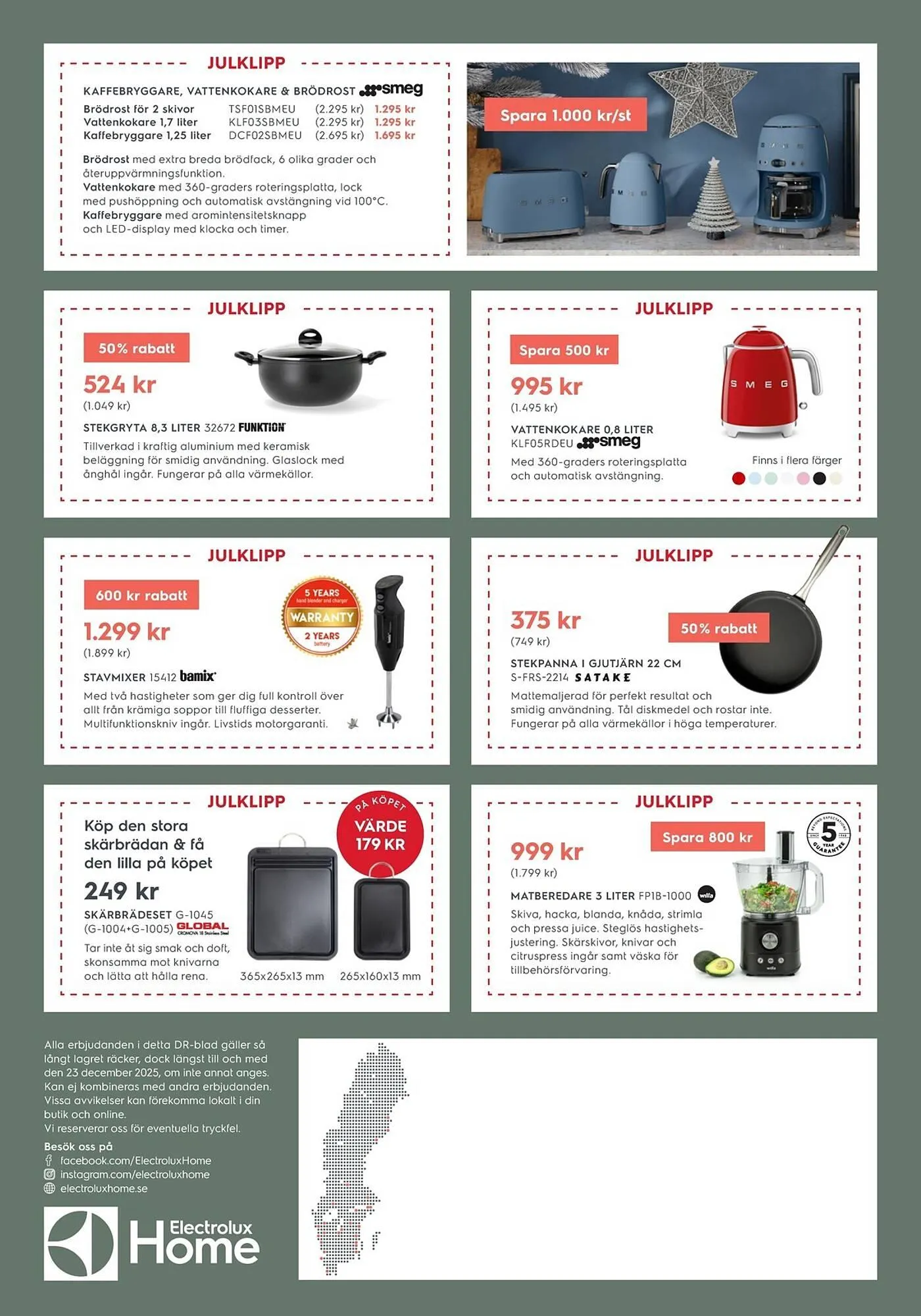 Electrolux Home reklamblad från 3 december till 23 december 2025 - Reklamblad sidor 12