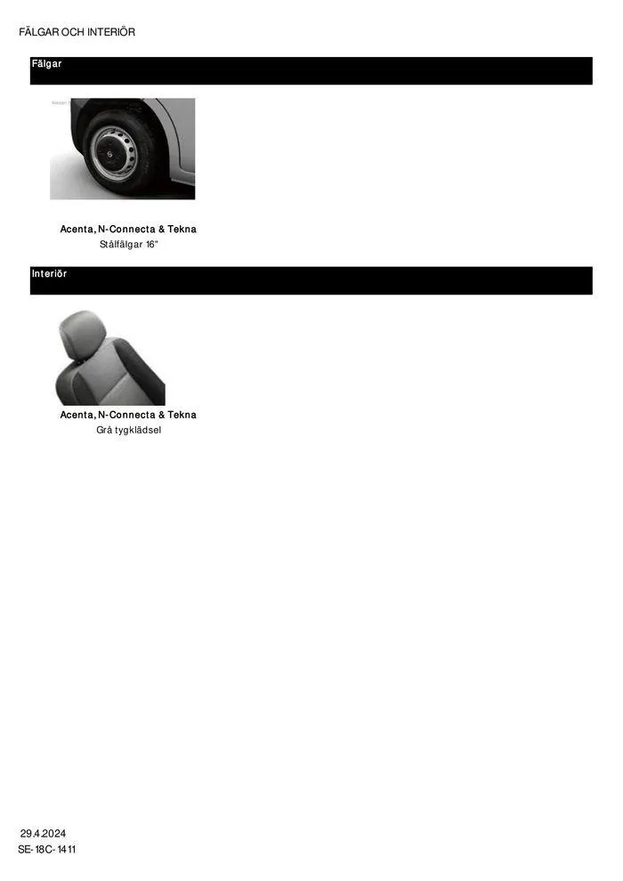 Nissan Interstar från 1 maj till 1 maj 2025 - Reklamblad sidor 9