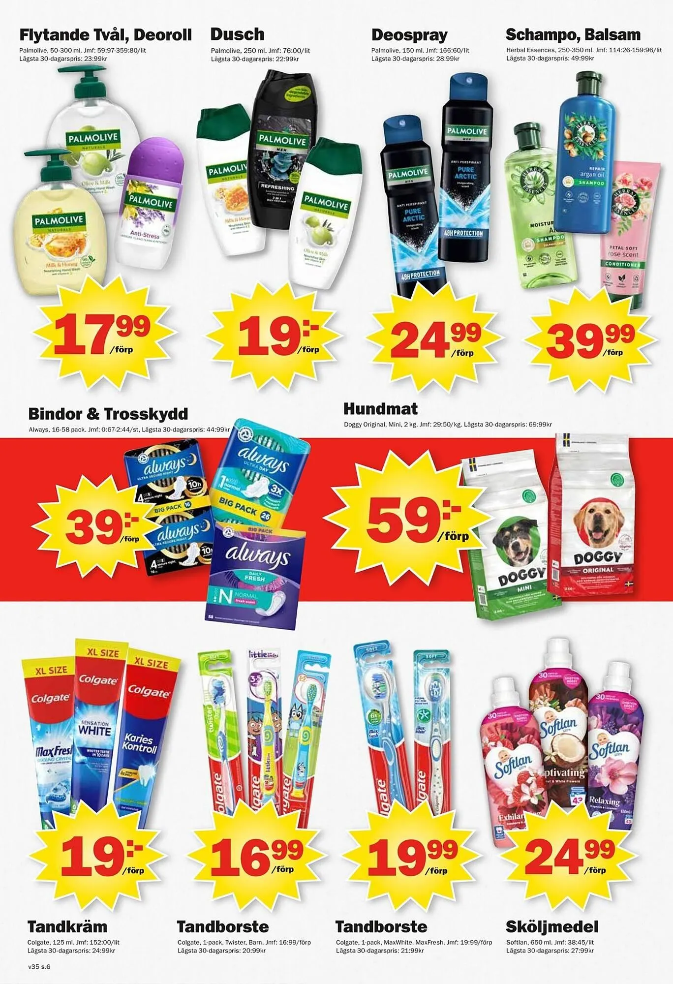 Pekås reklamblad från 25 augusti till 31 augusti 2025 - Reklamblad sidor 6