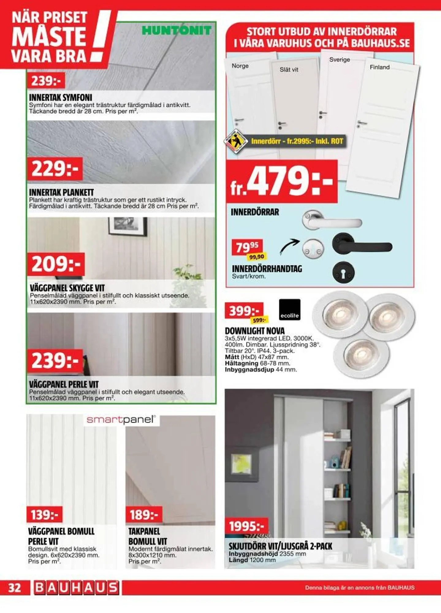 Bauhaus reklamblad från 28 april till 11 maj 2025 - Reklamblad sidor 32