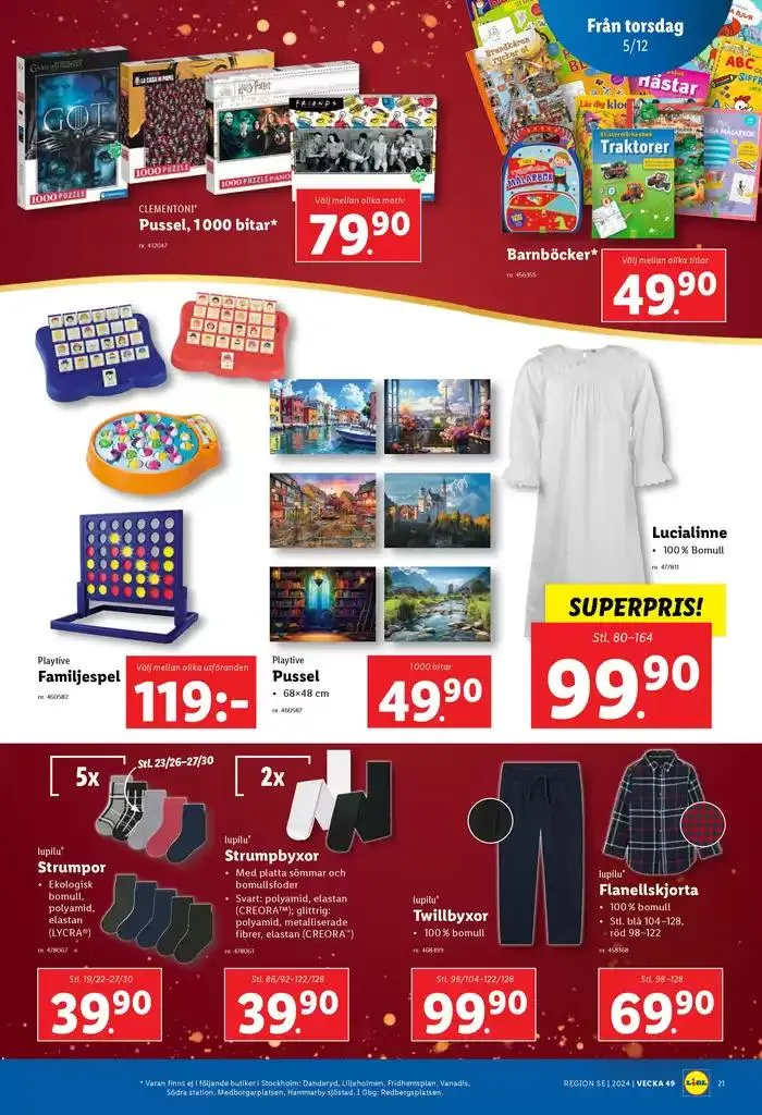 ERBJUDANDEN VECKA 49 från 2 december till 8 december 2024 - Reklamblad sidor 25