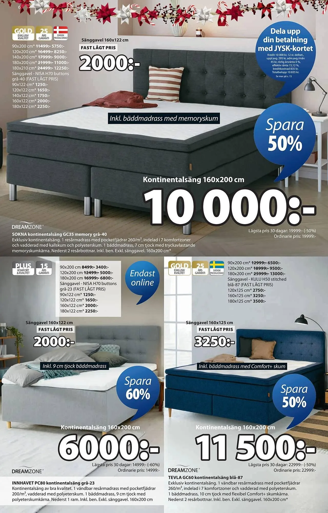 JYSK reklamblad från 3 november till 16 november 2025 - Reklamblad sidor 6