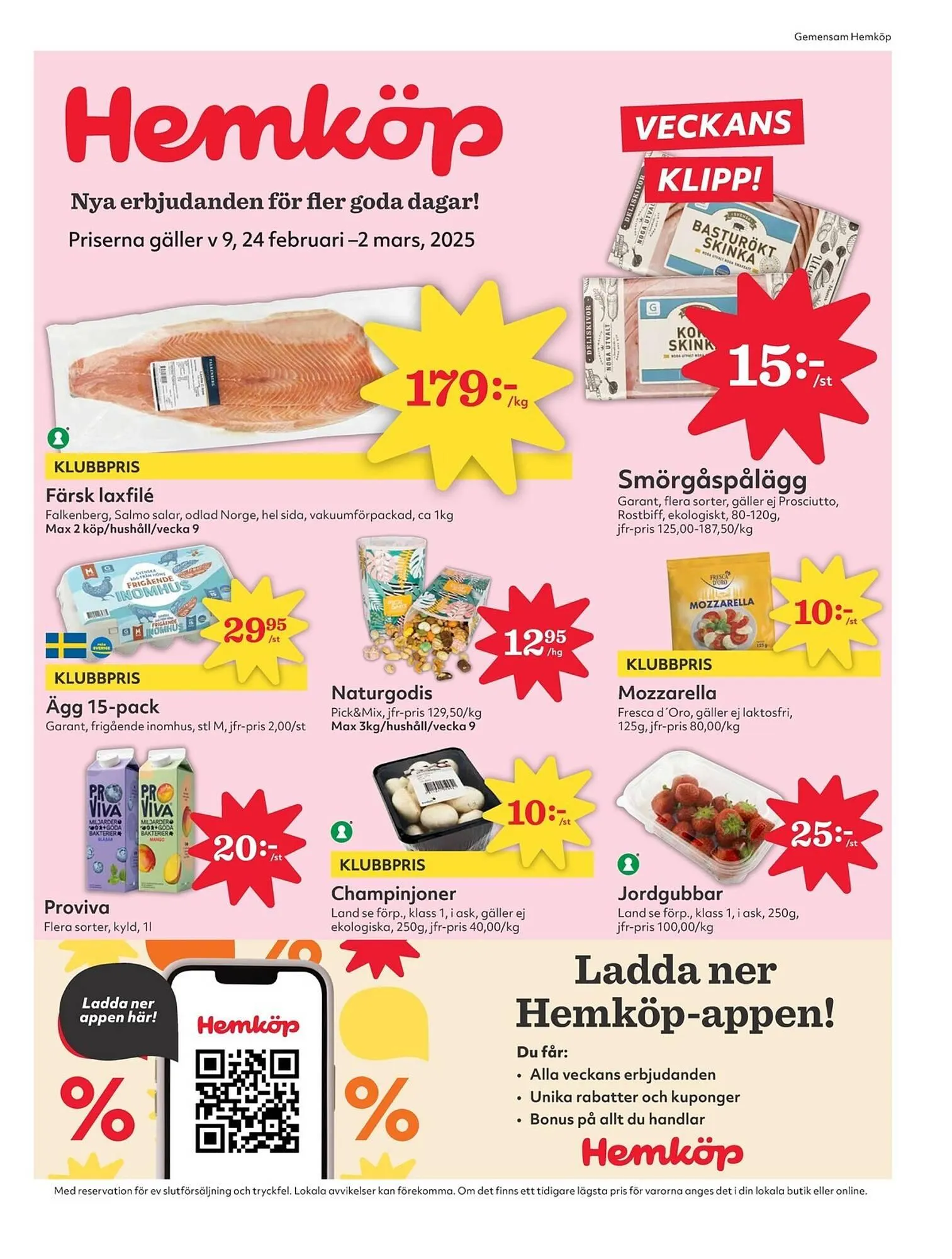 Hemköp reklamblad - 1