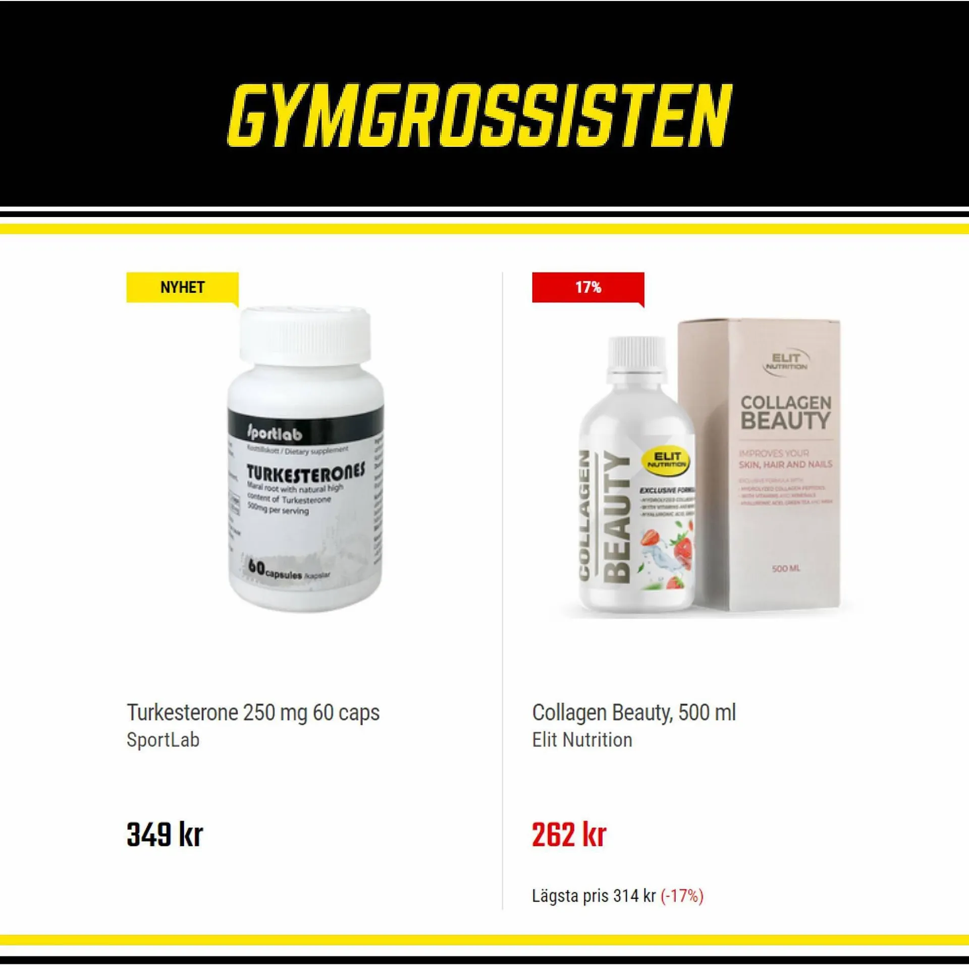 Gymgrossisten reklamblad från 25 oktober till 5 november 2023 - Reklamblad sidor 6