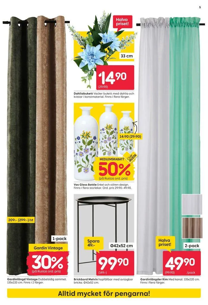 Rusta reklambad från 13 maj till 27 maj 2024 - Reklamblad sidor 5