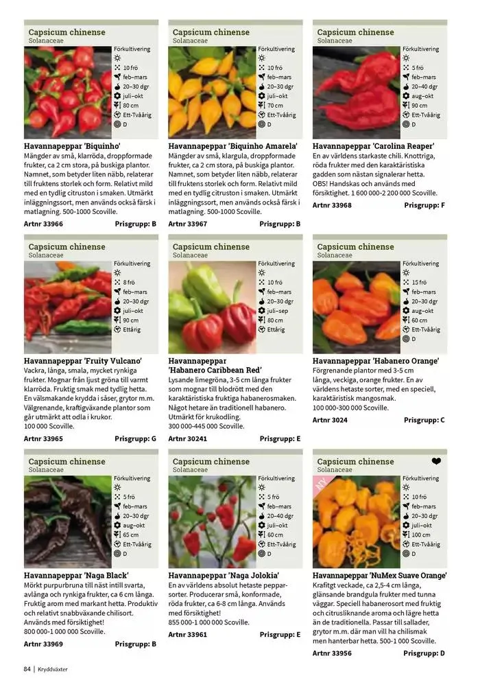 Frökatalog 2025! från 23 januari till 31 december 2025 - Reklamblad sidor 84