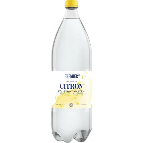 Citron Kolsyrat Vatten Pet