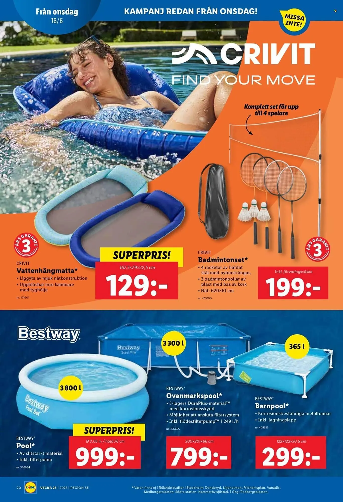 Lidl reklamblad från 16 juni till 22 juni 2025 - Reklamblad sidor 22