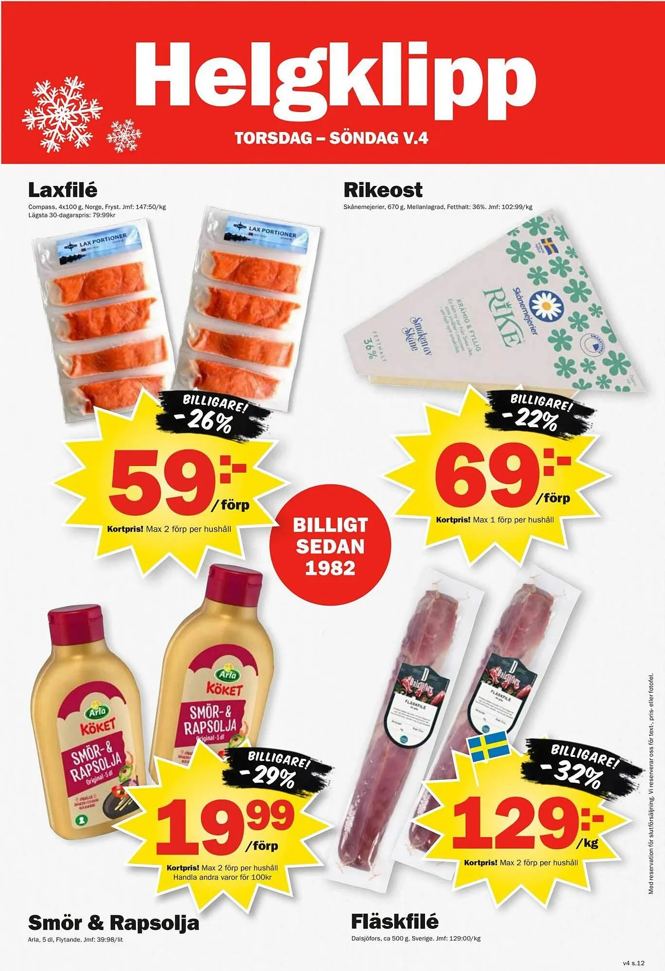 Pekås reklamblad från 19 januari till 26 januari 2026 - Reklamblad sidor 12