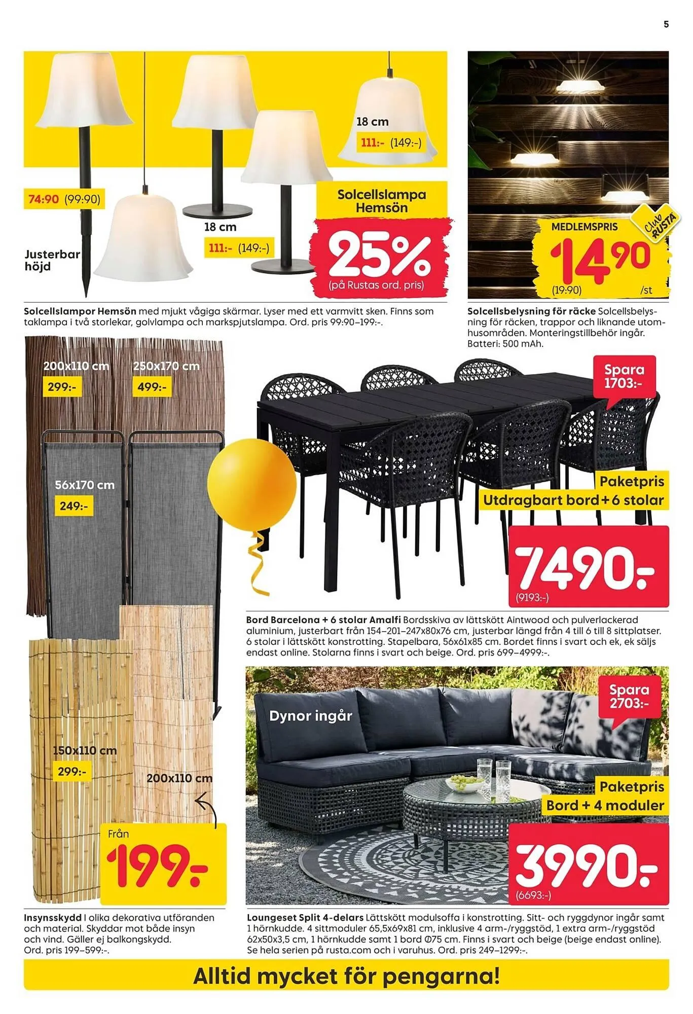 Rusta reklamblad från 20 april till 26 april 2026 - Reklamblad sidor 5