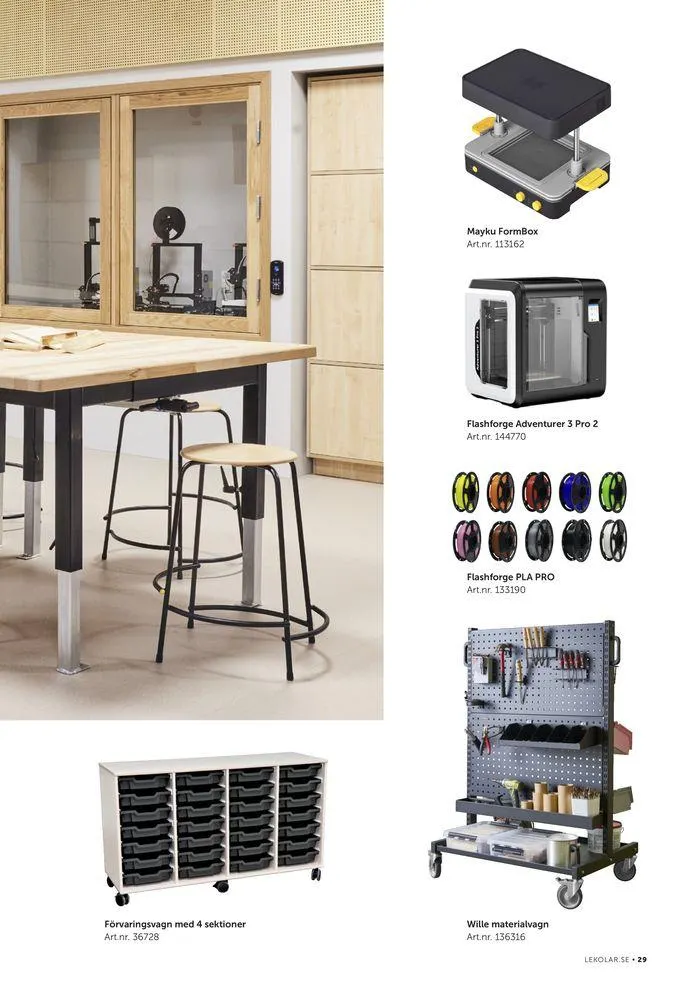 Mobler skola 2024 från 16 april till 31 maj 2024 - Reklamblad sidor 29