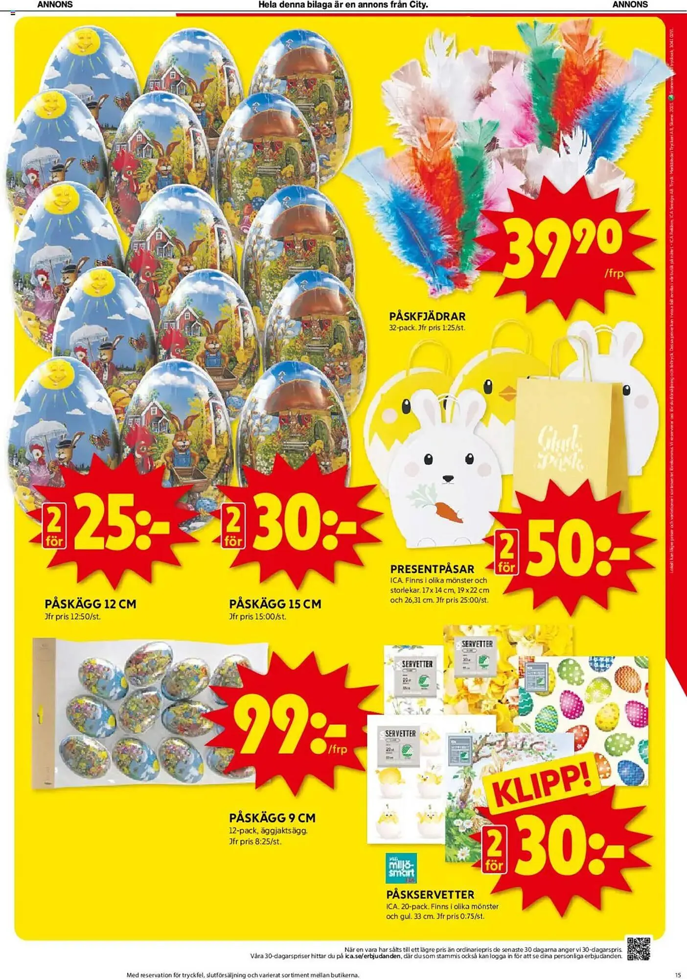 ICA Kvantum reklamblad från 7 april till 13 april 2025 - Reklamblad sidor 15