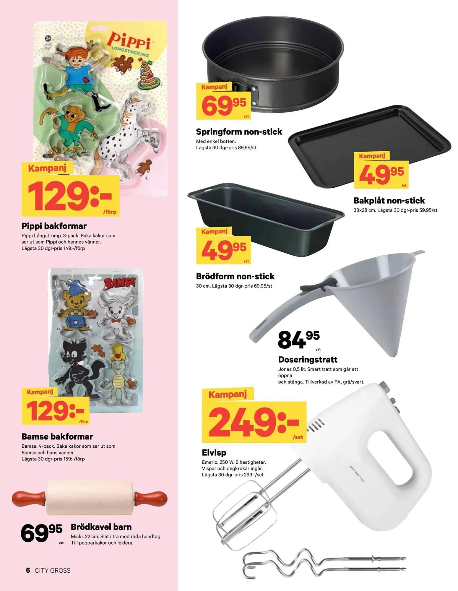 City Gross reklamblad från 3 november till 9 november 2025 - Reklamblad sidor 14
