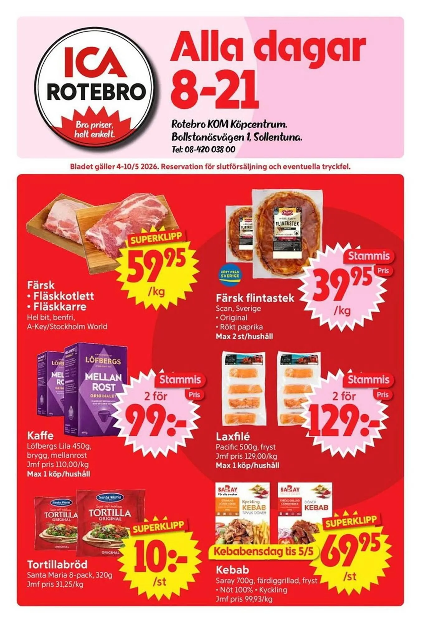 Nya Pulsen reklamblad - 1