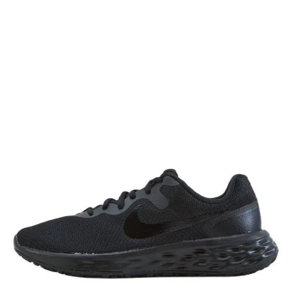 Revolution 6 Next Nature Women's Road Running Shoes BLACK/BLACK-DK SMOKE GREY