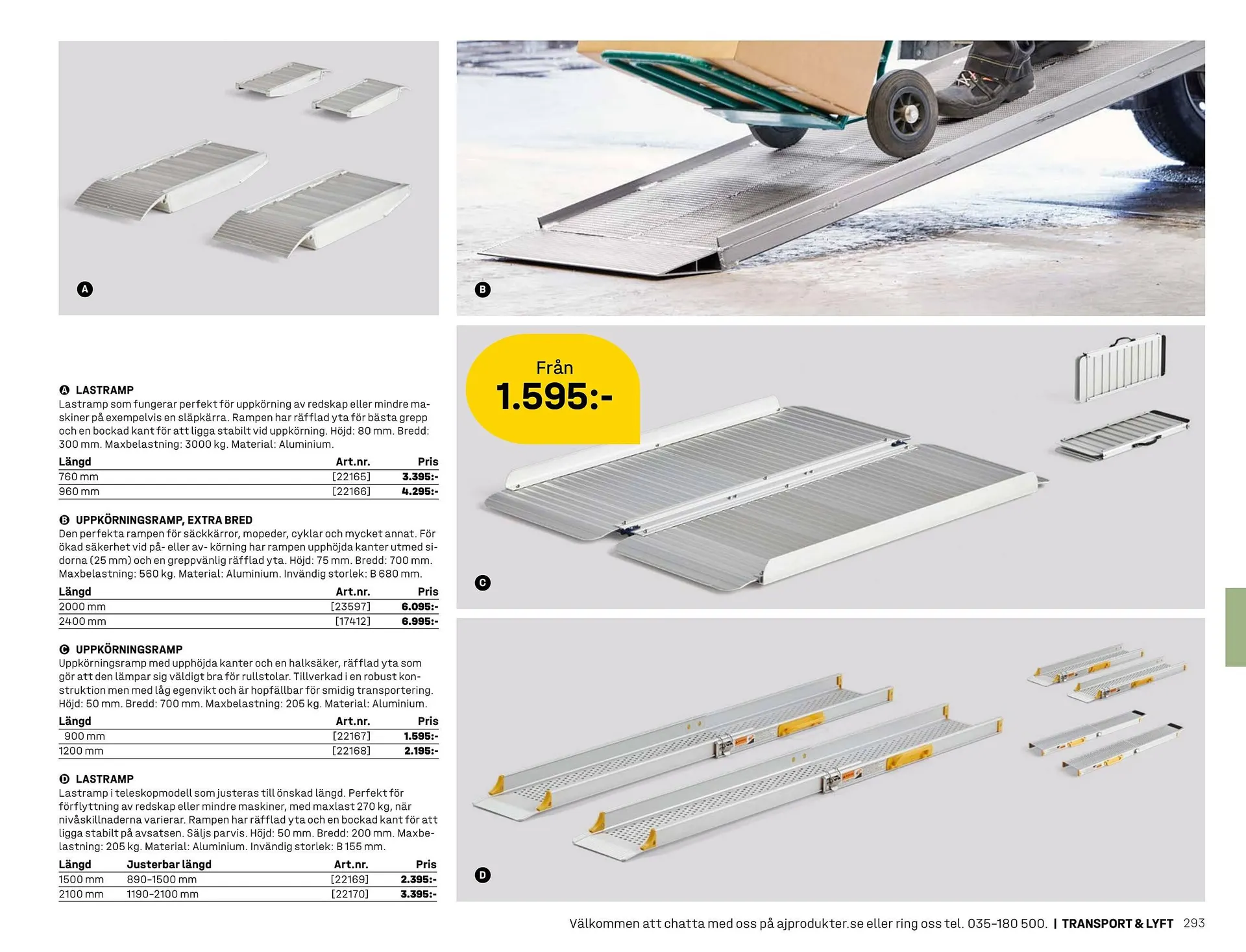 AJ Produkter reklamblad från 1 januari till 31 december 2025 - Reklamblad sidor 293