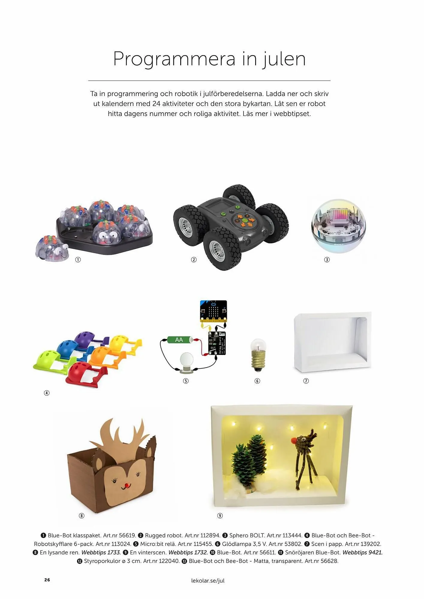 Lekolar reklamblad från 1 oktober till 31 december 2023 - Reklamblad sidor 26