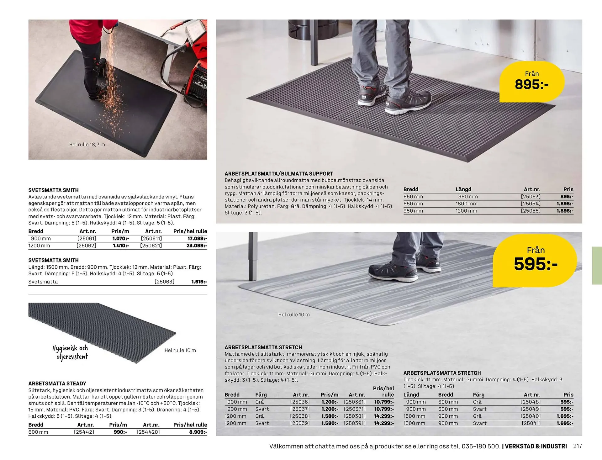 AJ Produkter reklamblad från 1 januari till 31 december 2025 - Reklamblad sidor 217