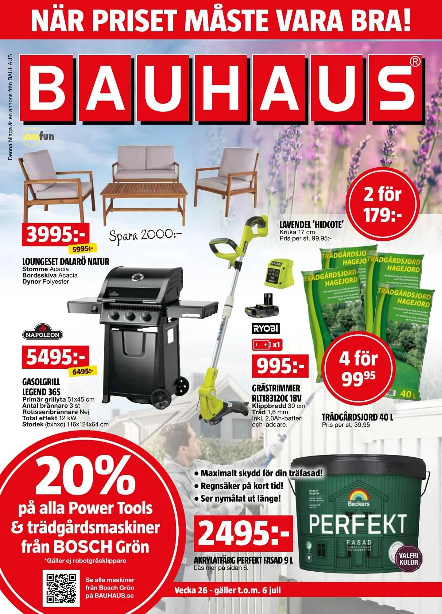 Bauhaus reklamblad - 1