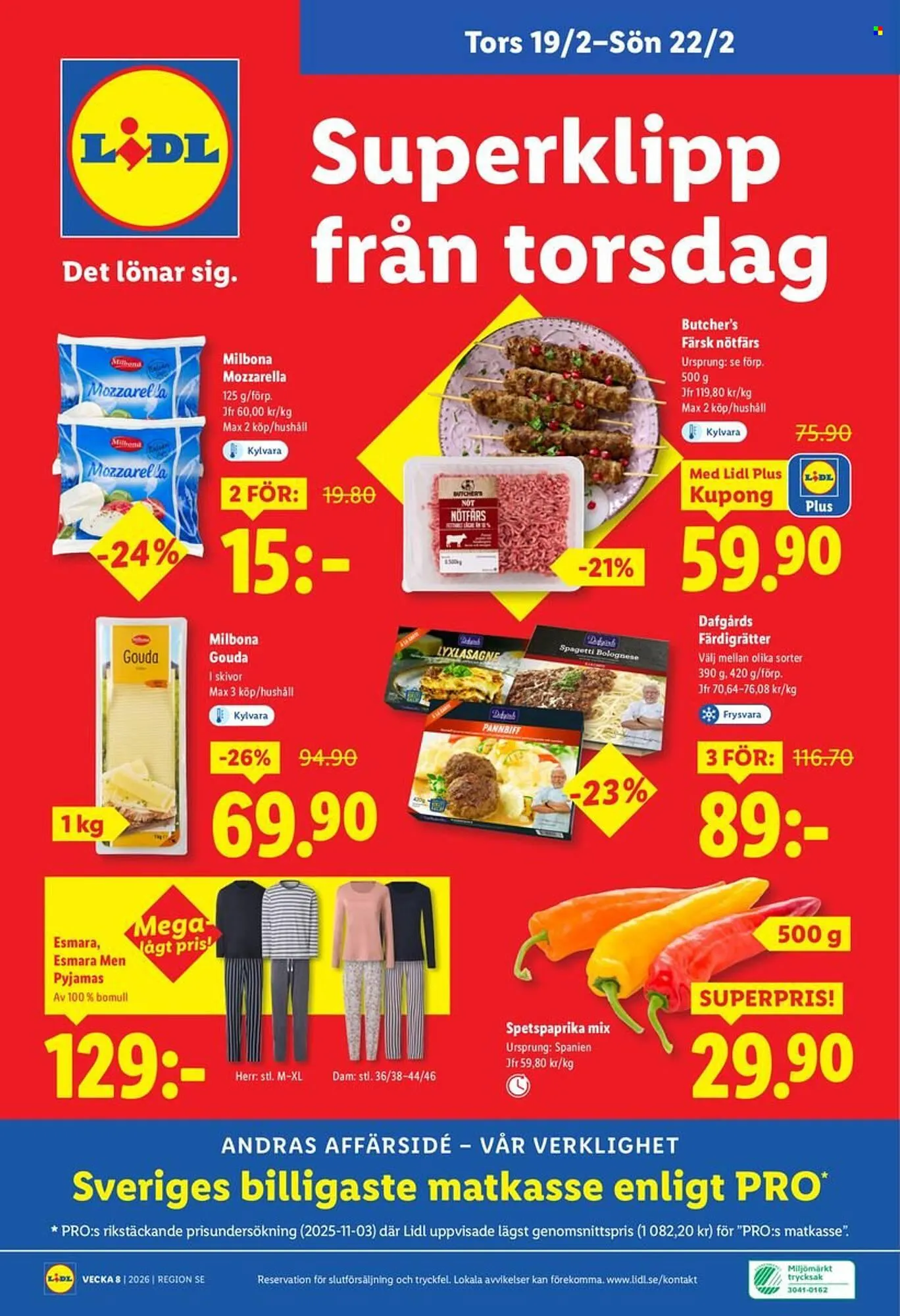 Lidl reklamblad från 16 februari till 22 februari 2026 - Reklamblad sidor 28