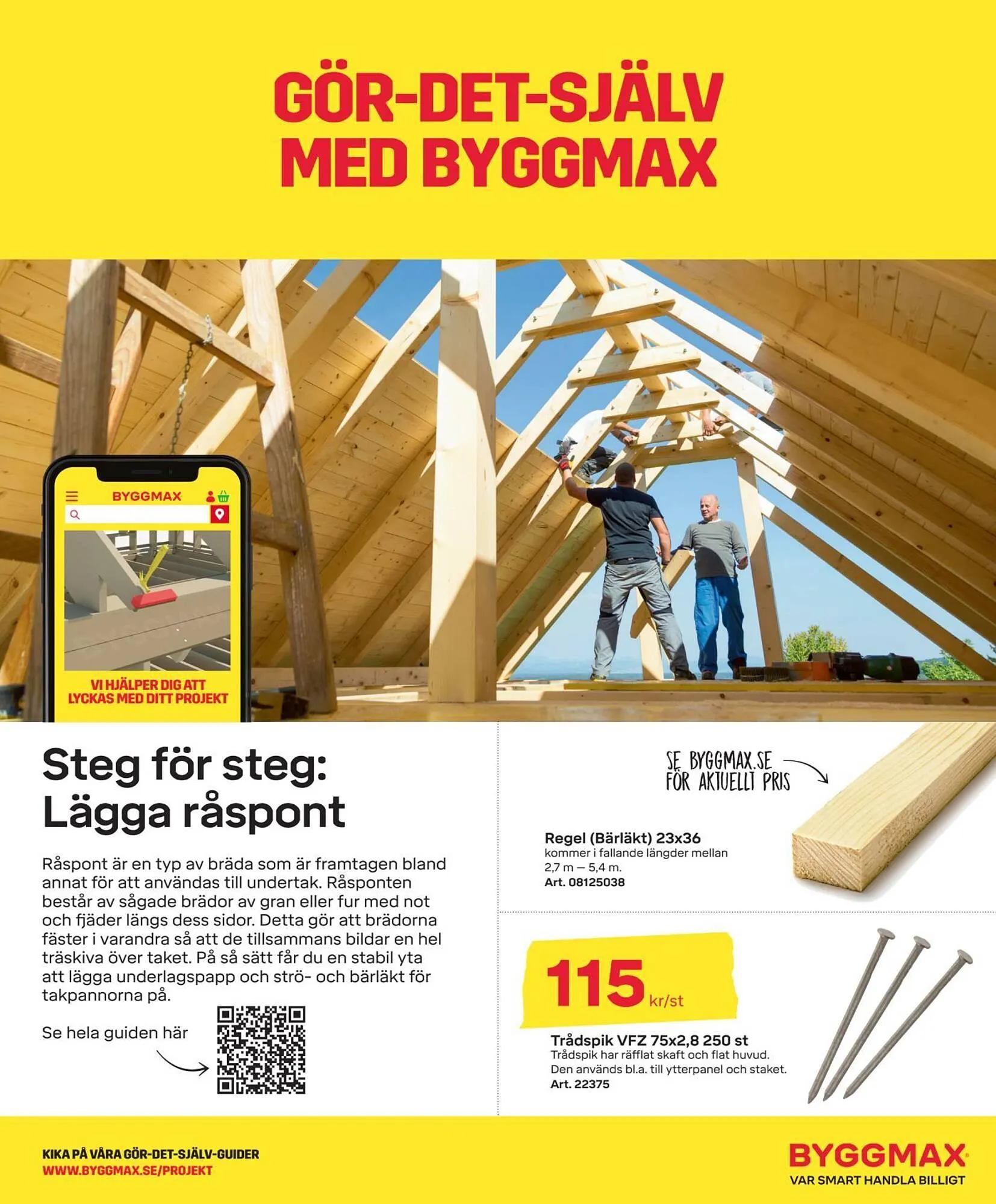 Byggmax reklamblad från 18 juli till 3 augusti 2025 - Reklamblad sidor 3