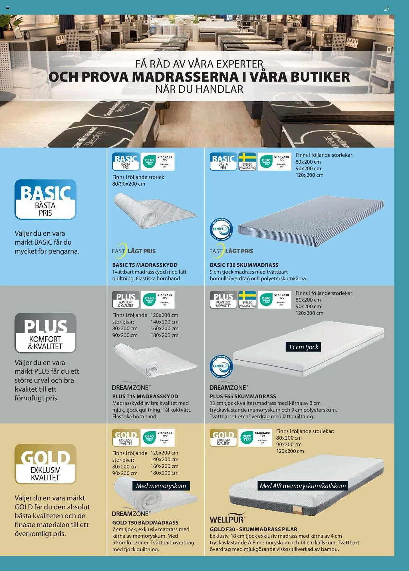 JYSK reklamblad från 1 september till 31 december 2023 - Reklamblad sidor 27
