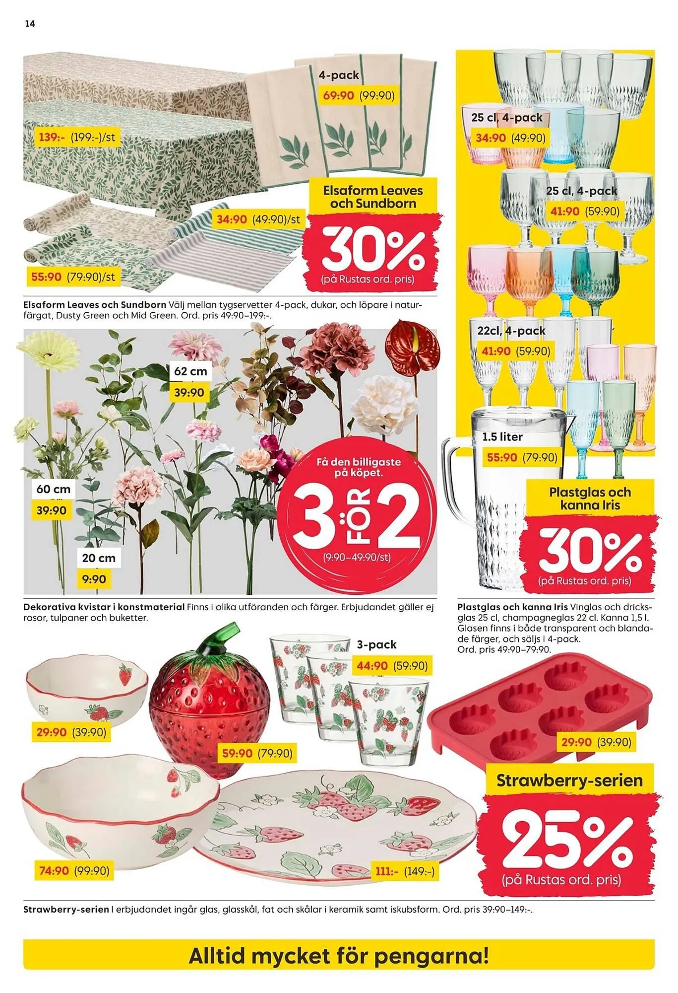 Rusta reklamblad från 4 maj till 10 maj 2026 - Reklamblad sidor 14