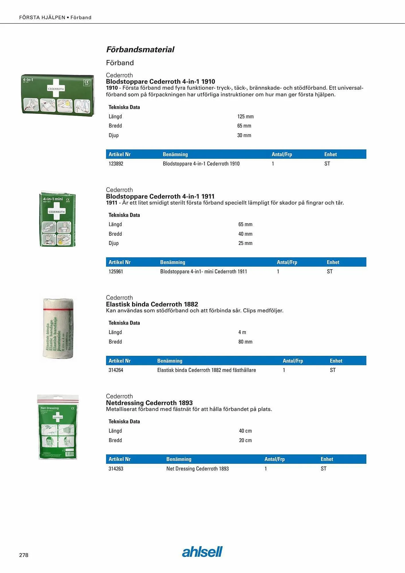 Ahlsell reklamblad från 6 september till 4 november 2023 - Reklamblad sidor 292