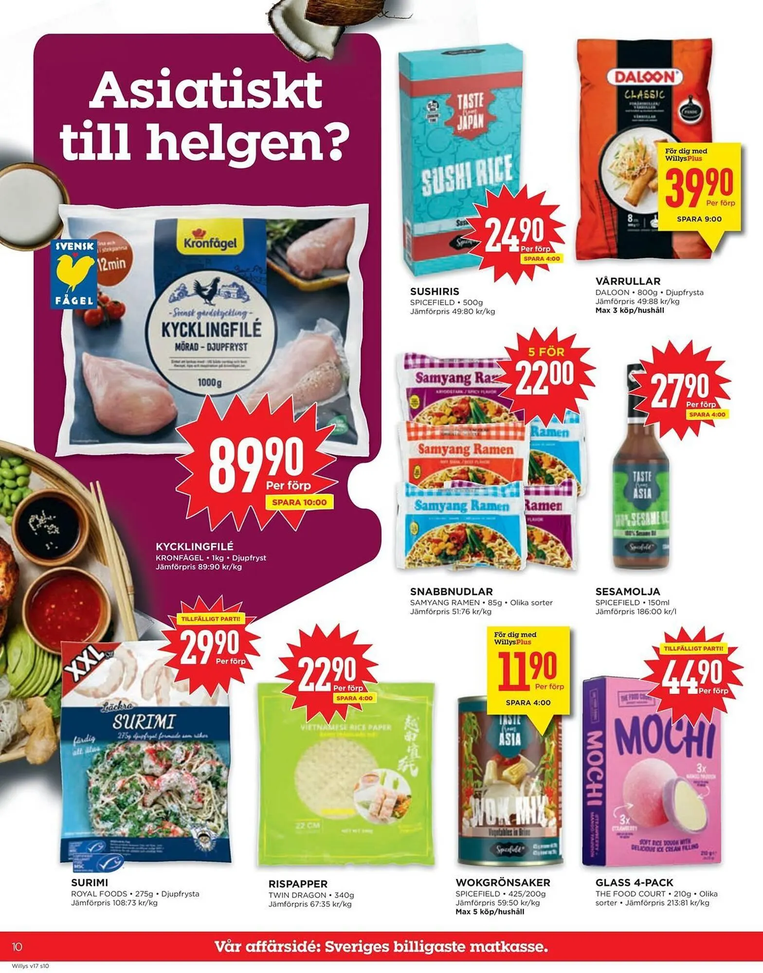 Willys reklamblad från 17 april till 27 april 2025 - Reklamblad sidor 10