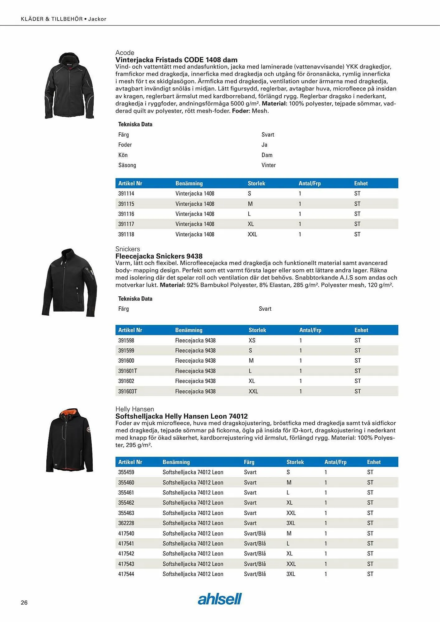 Ahlsell reklamblad från 6 september till 4 november 2023 - Reklamblad sidor 40