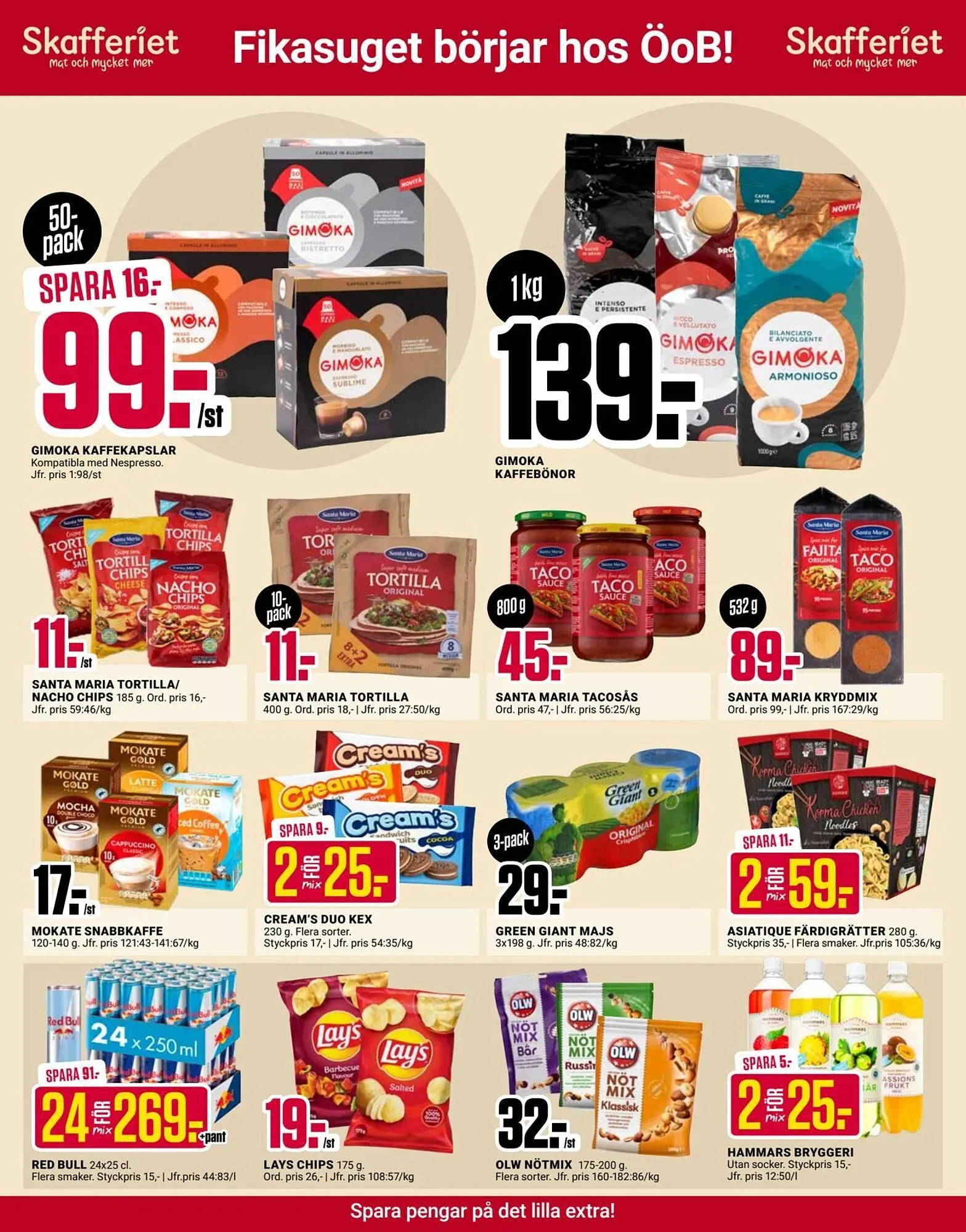 ÖoB reklamblad från 18 augusti till 25 augusti 2025 - Reklamblad sidor 2