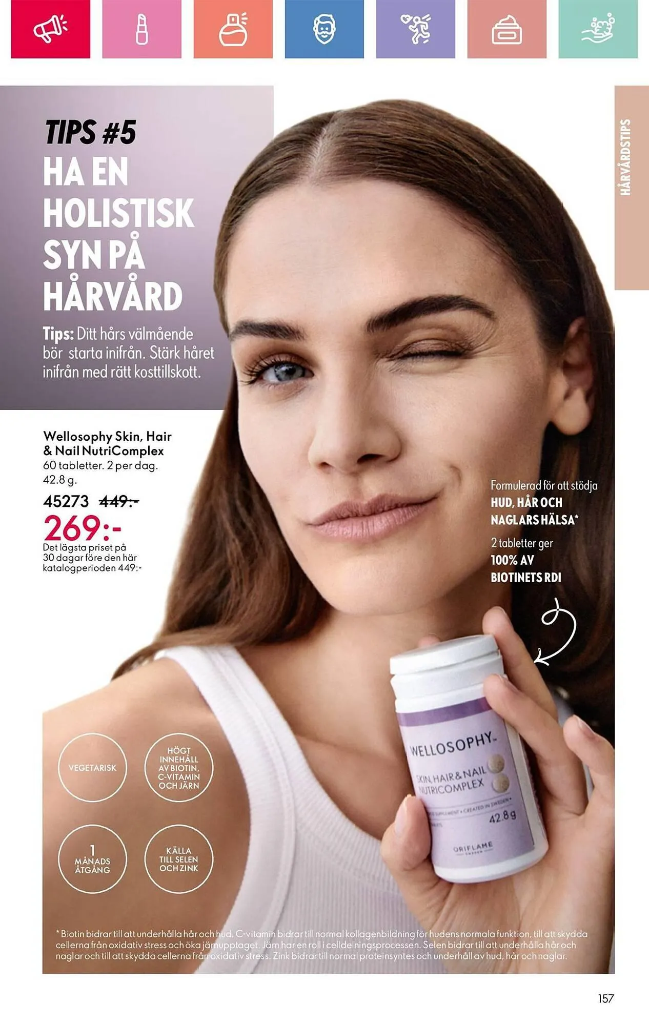 Oriflame reklamblad från 10 mars till 29 mars 2025 - Reklamblad sidor 157