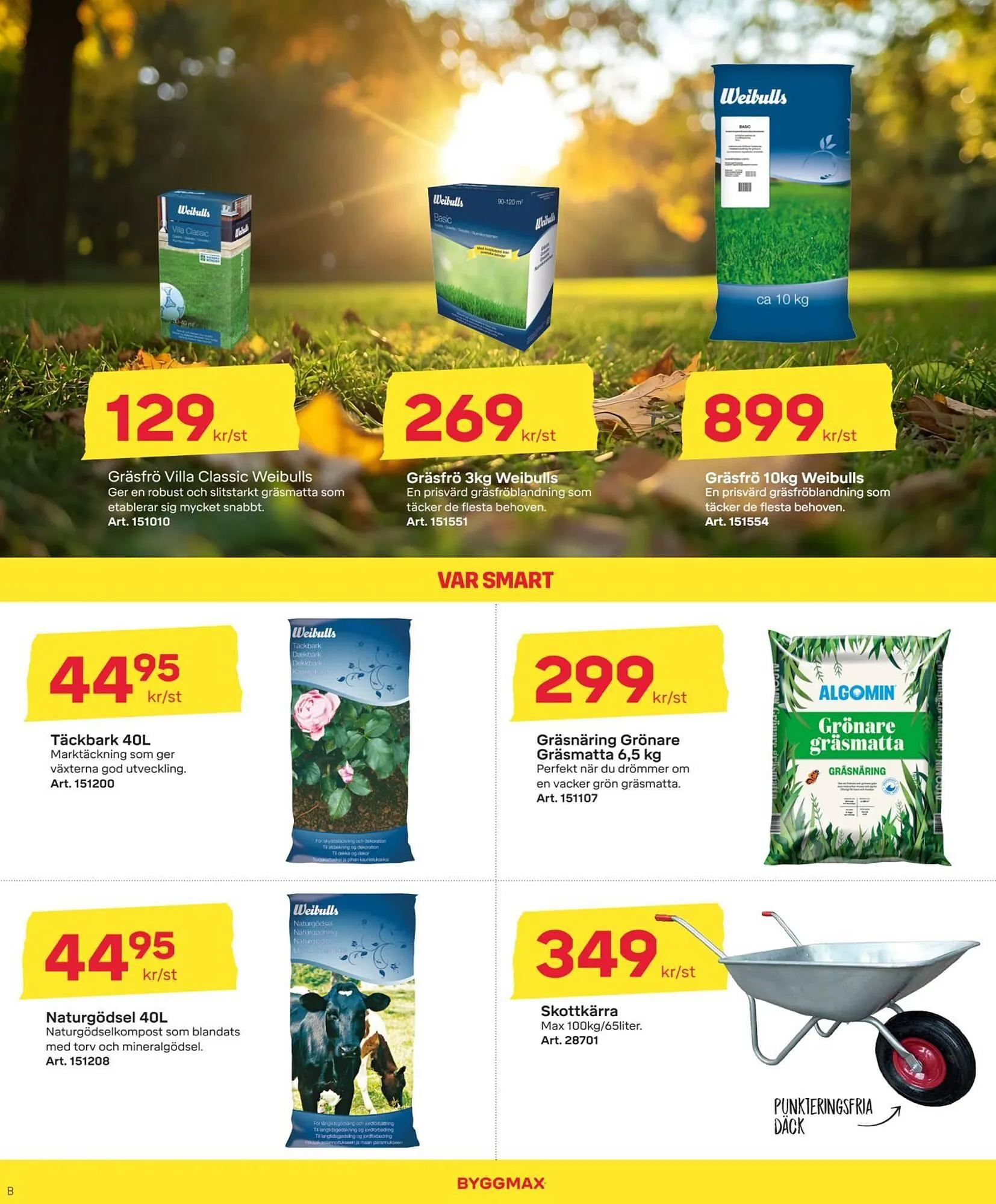 Byggmax reklamblad från 19 september till 5 oktober 2025 - Reklamblad sidor 4