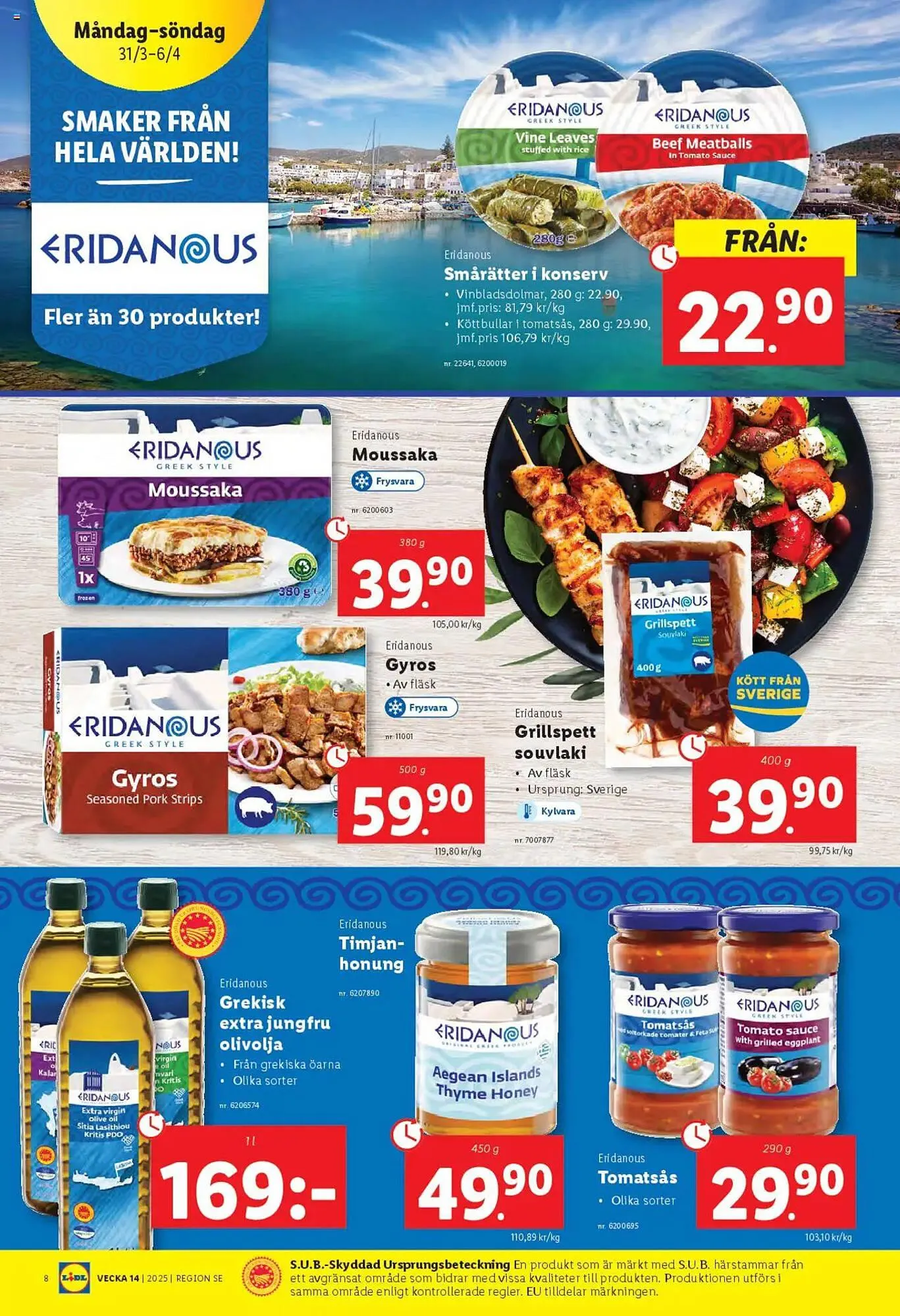 Lidl reklamblad från 31 mars till 6 april 2025 - Reklamblad sidor 8