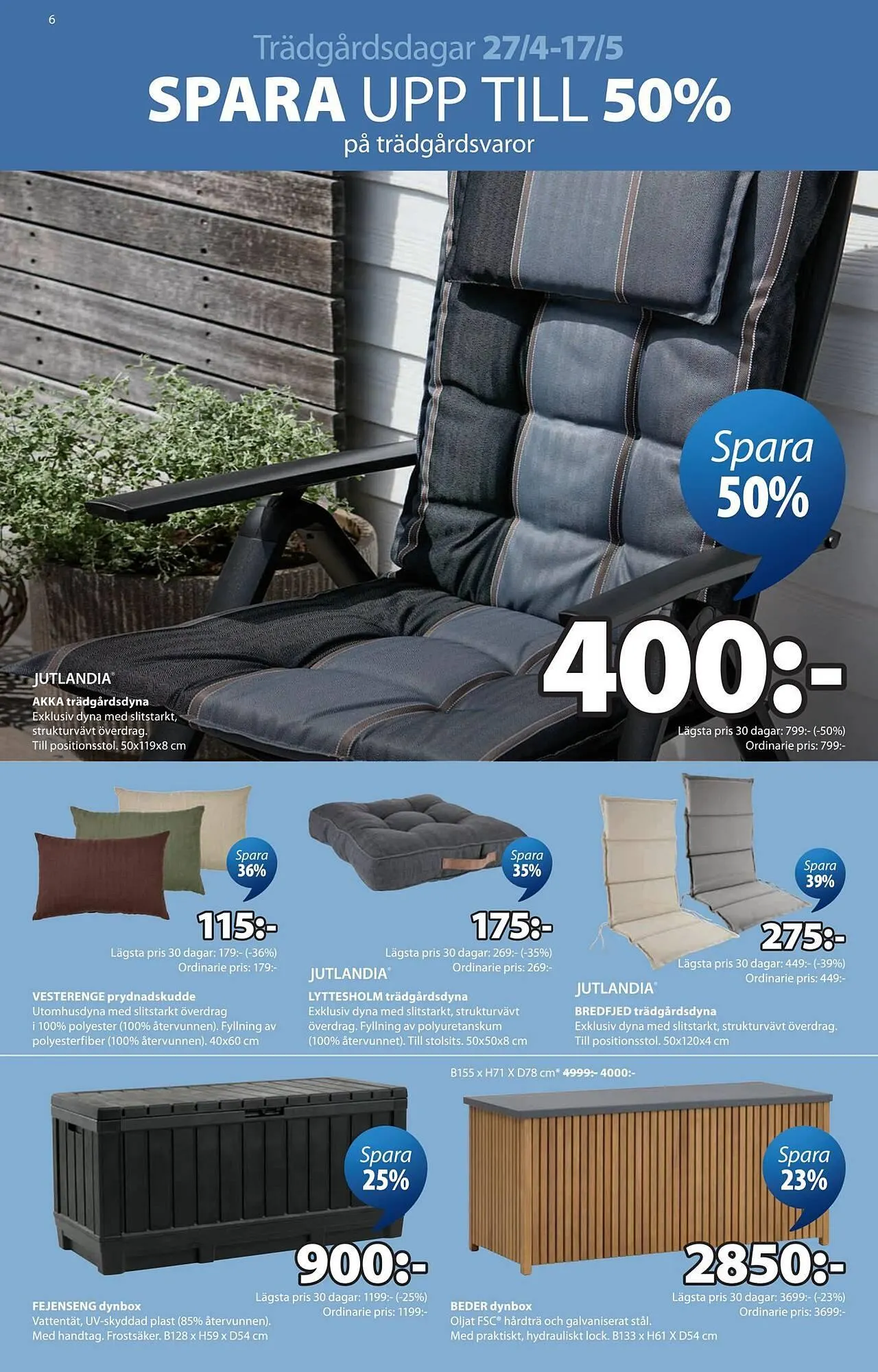 JYSK reklamblad från 27 april till 18 maj 2026 - Reklamblad sidor 6