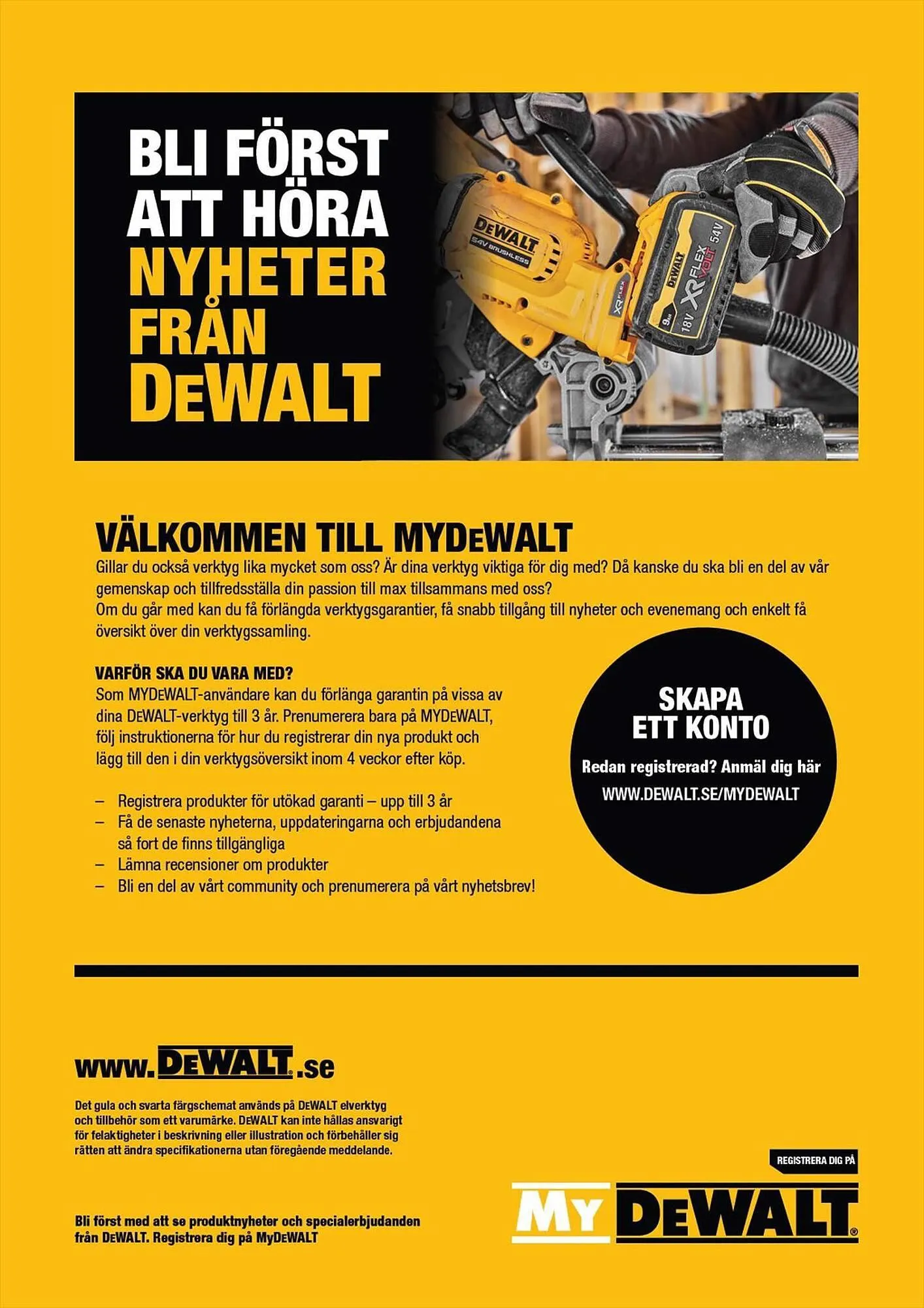 Dewalt reklamblad från 5 maj till 31 december 2023 - Reklamblad sidor 44