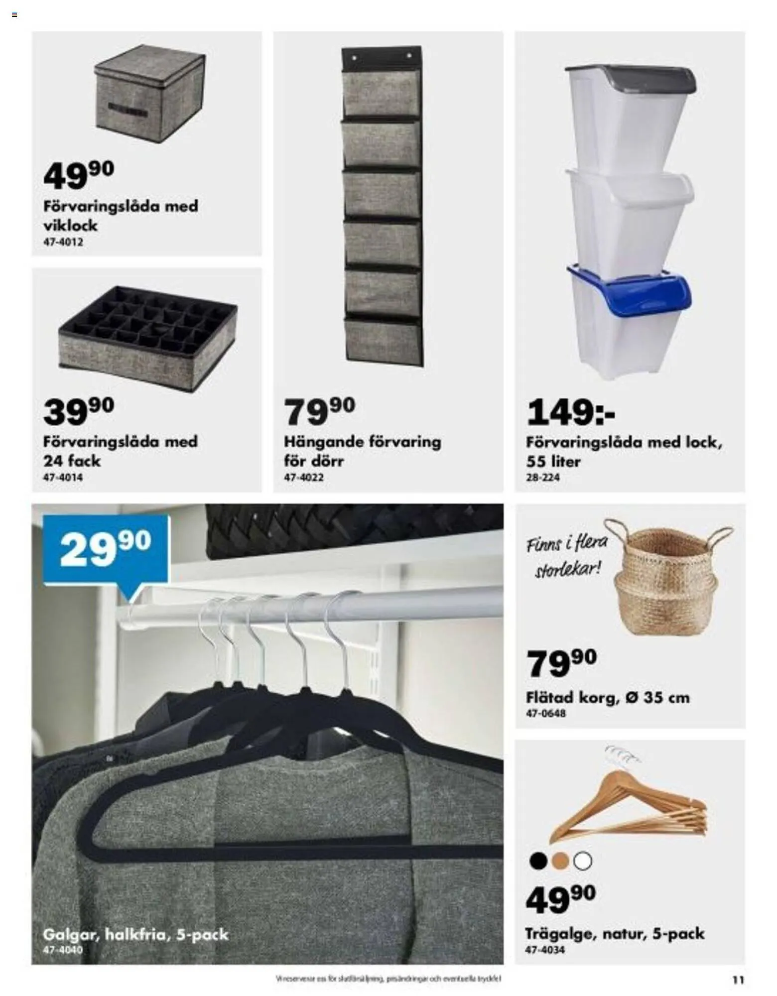 Biltema reklamblad från 17 oktober till 13 november 2024 - Reklamblad sidor 11