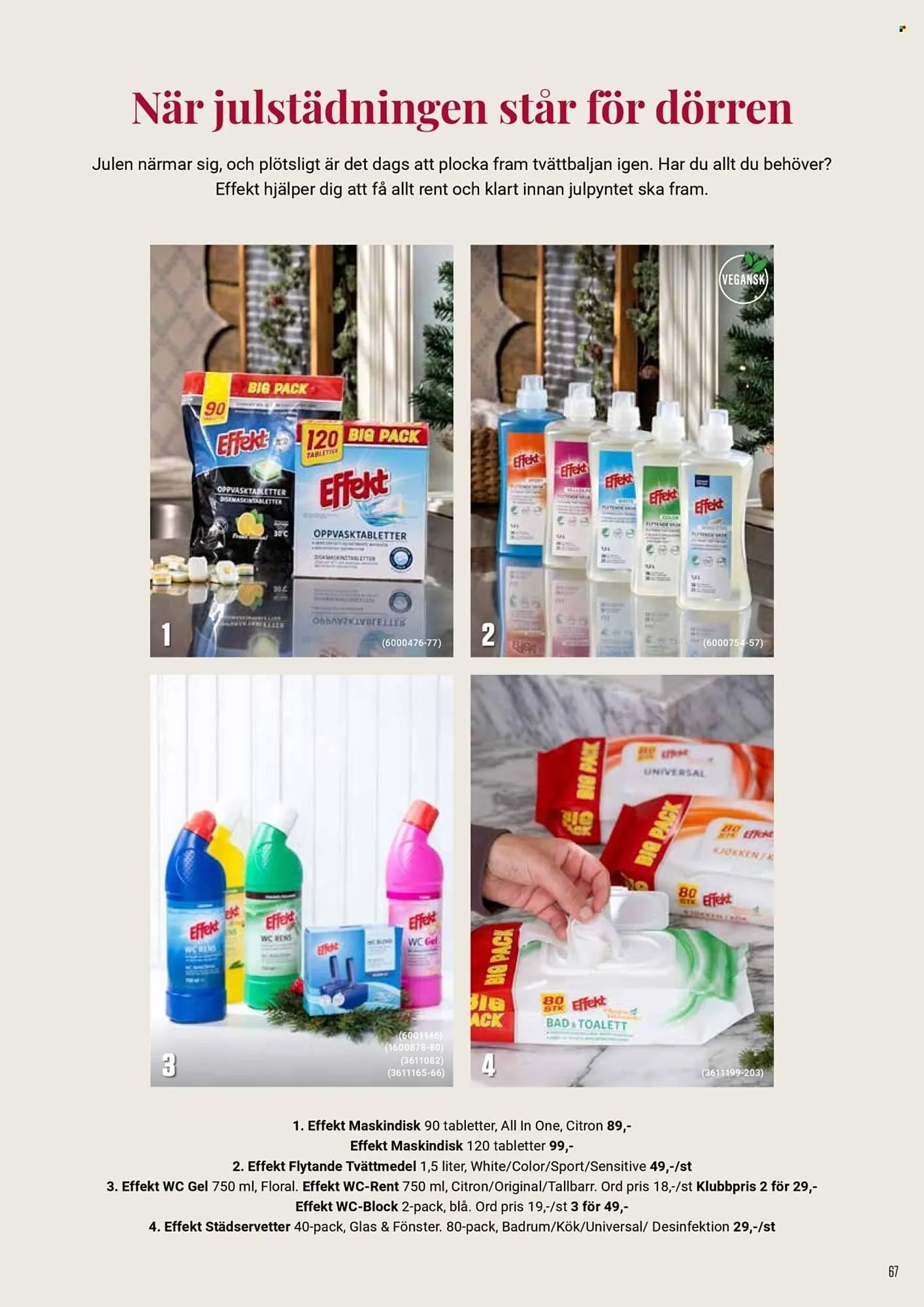 ÖoB annonsblad från 15 november till 23 november 2025 - Reklamblad sidor 67